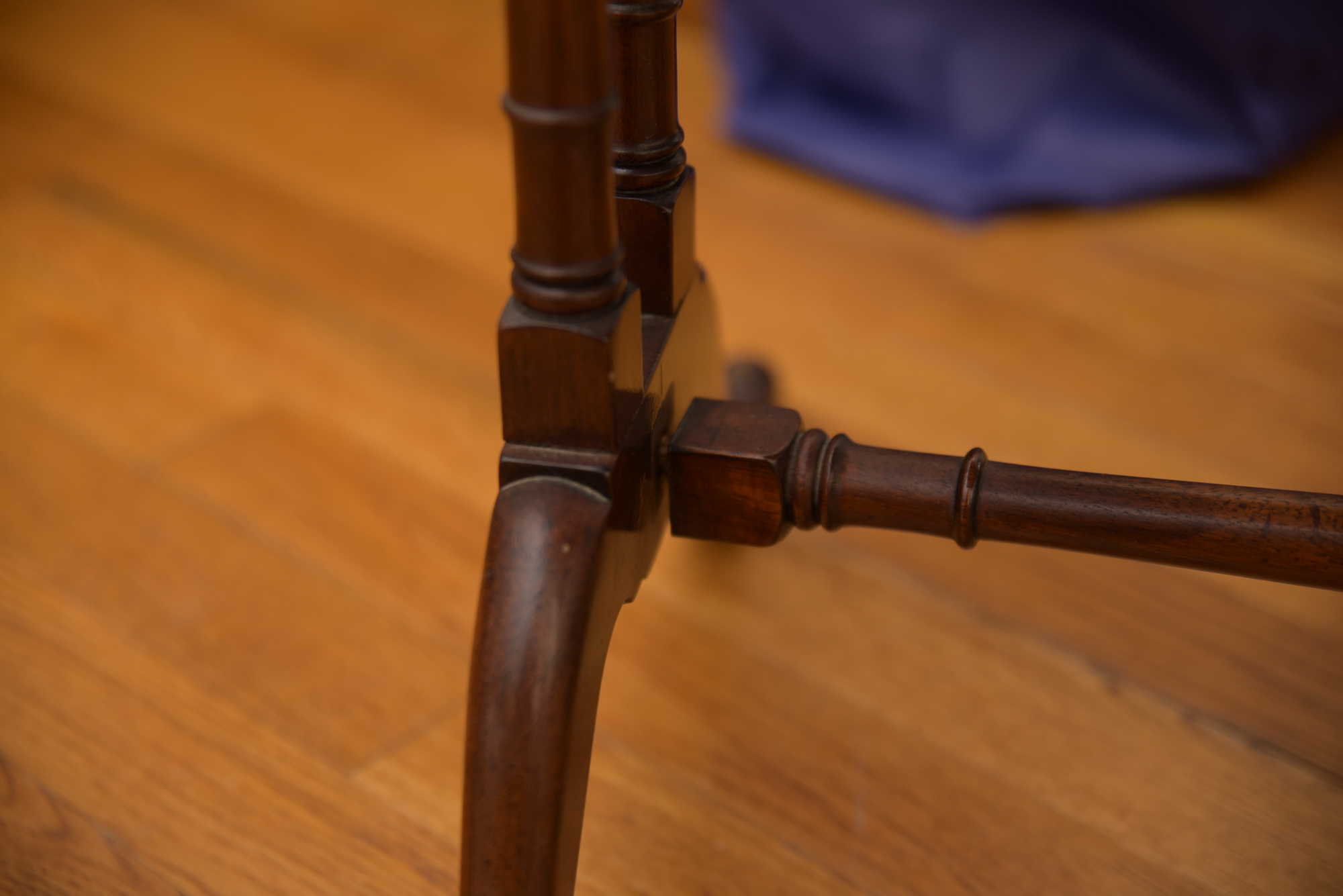 Rectangular Mahogany Dumbwaiter by Old Colony Furniture Company