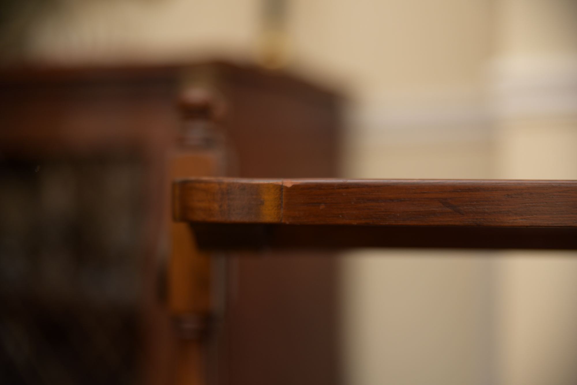 Rectangular Mahogany Dumbwaiter by Old Colony Furniture Company