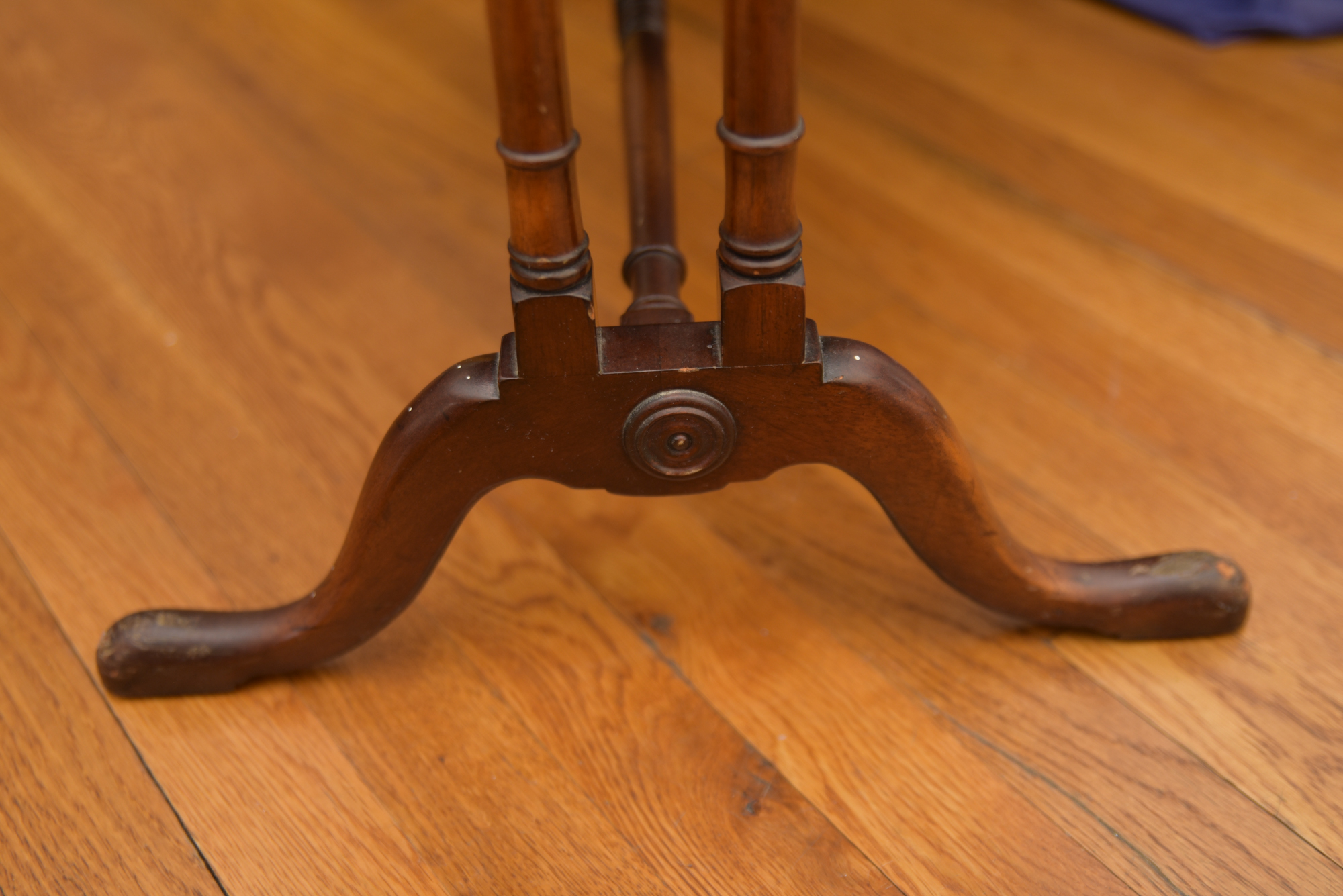Rectangular Mahogany Dumbwaiter by Old Colony Furniture Company