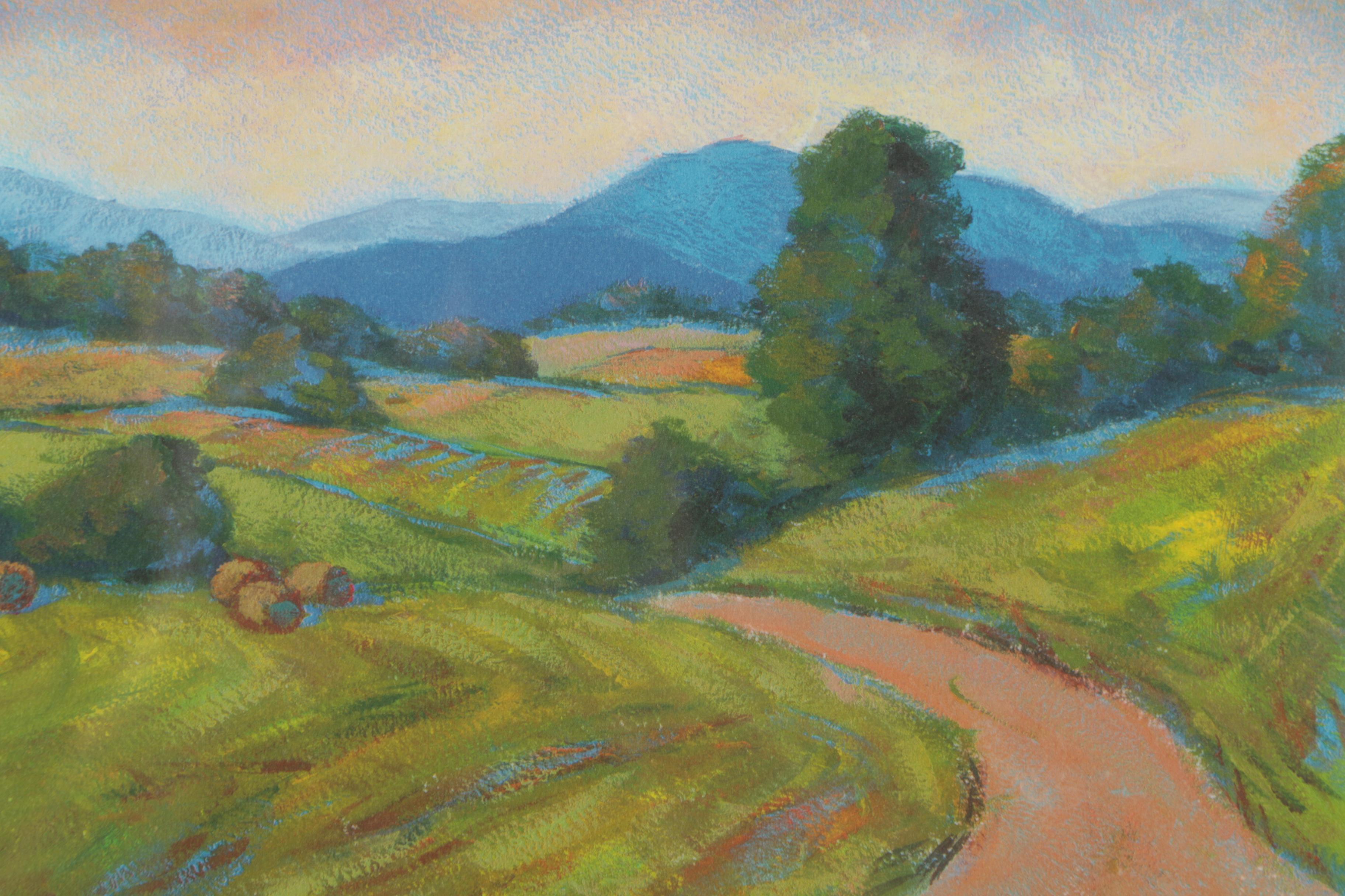 Annette Pate Limited Edition Giclee Print "Mountain Vista II"