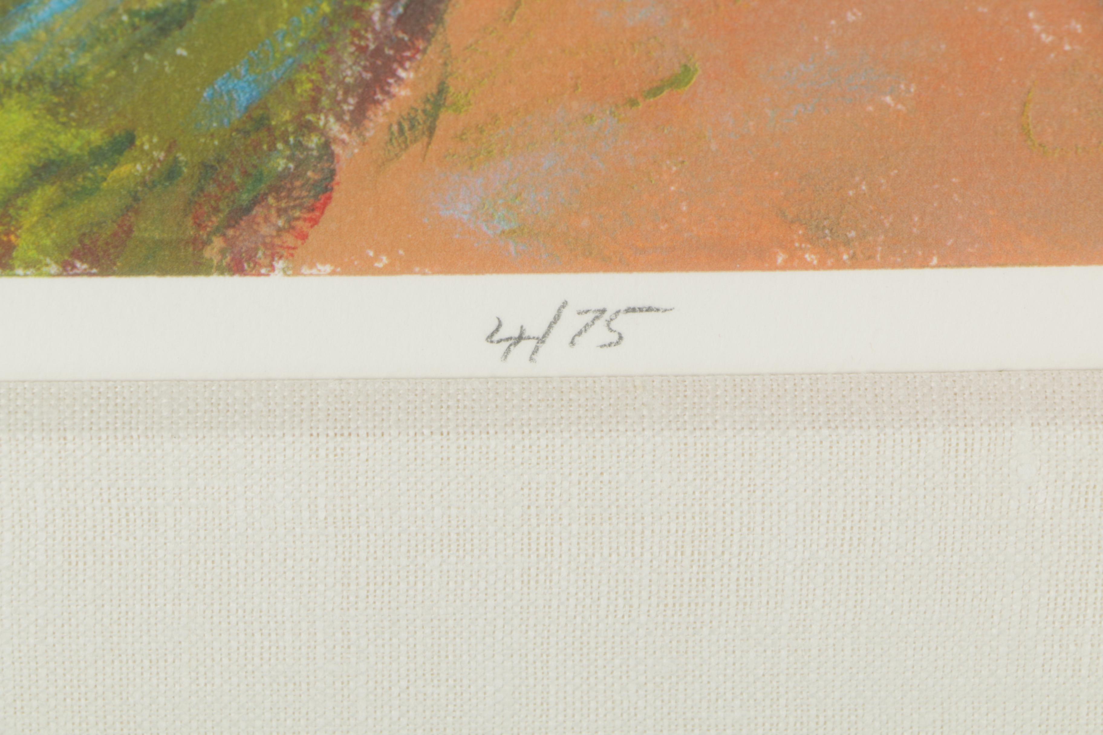 Annette Pate Limited Edition Giclee Print "Mountain Vista II"