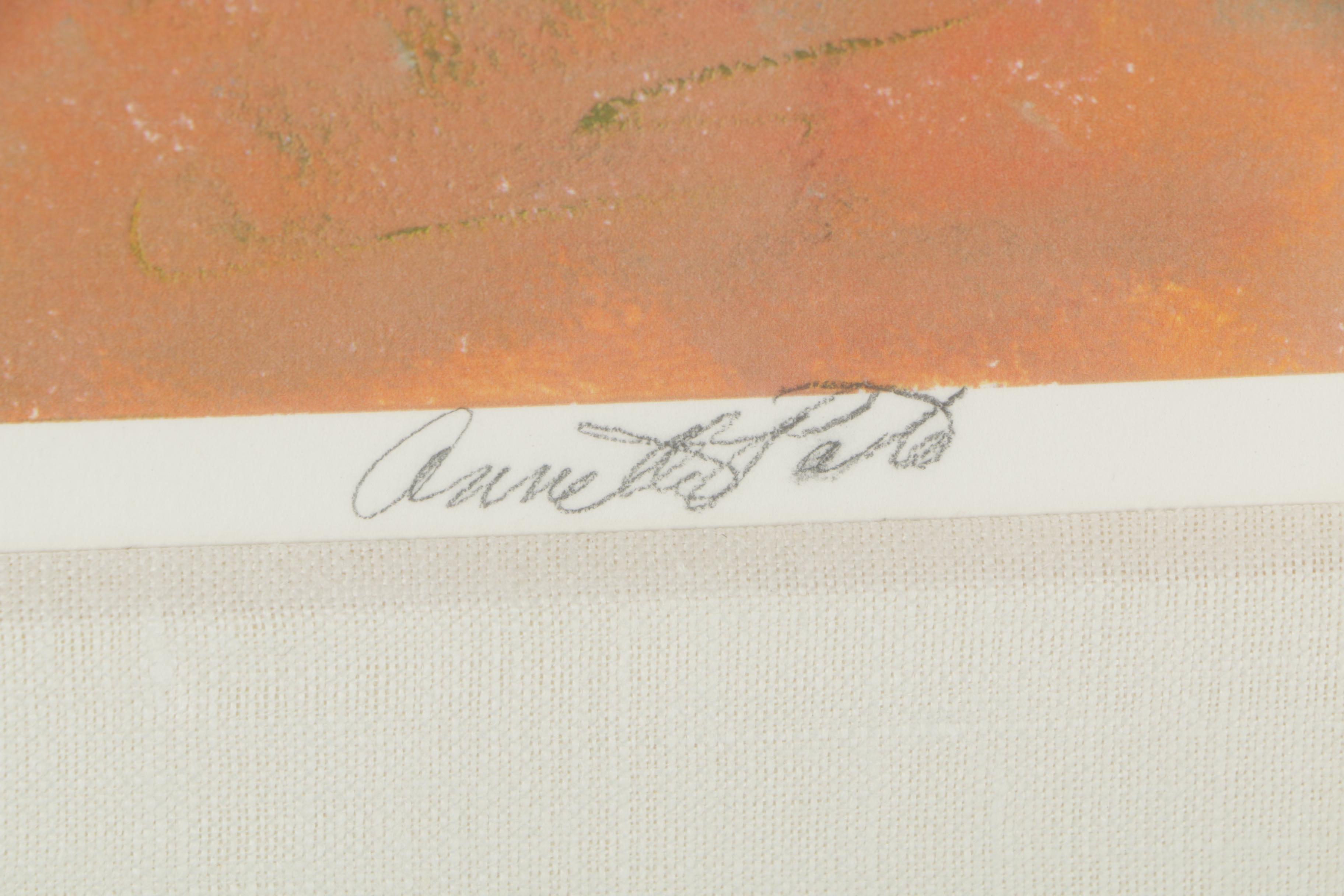 Annette Pate Limited Edition Giclee Print "Mountain Vista II"