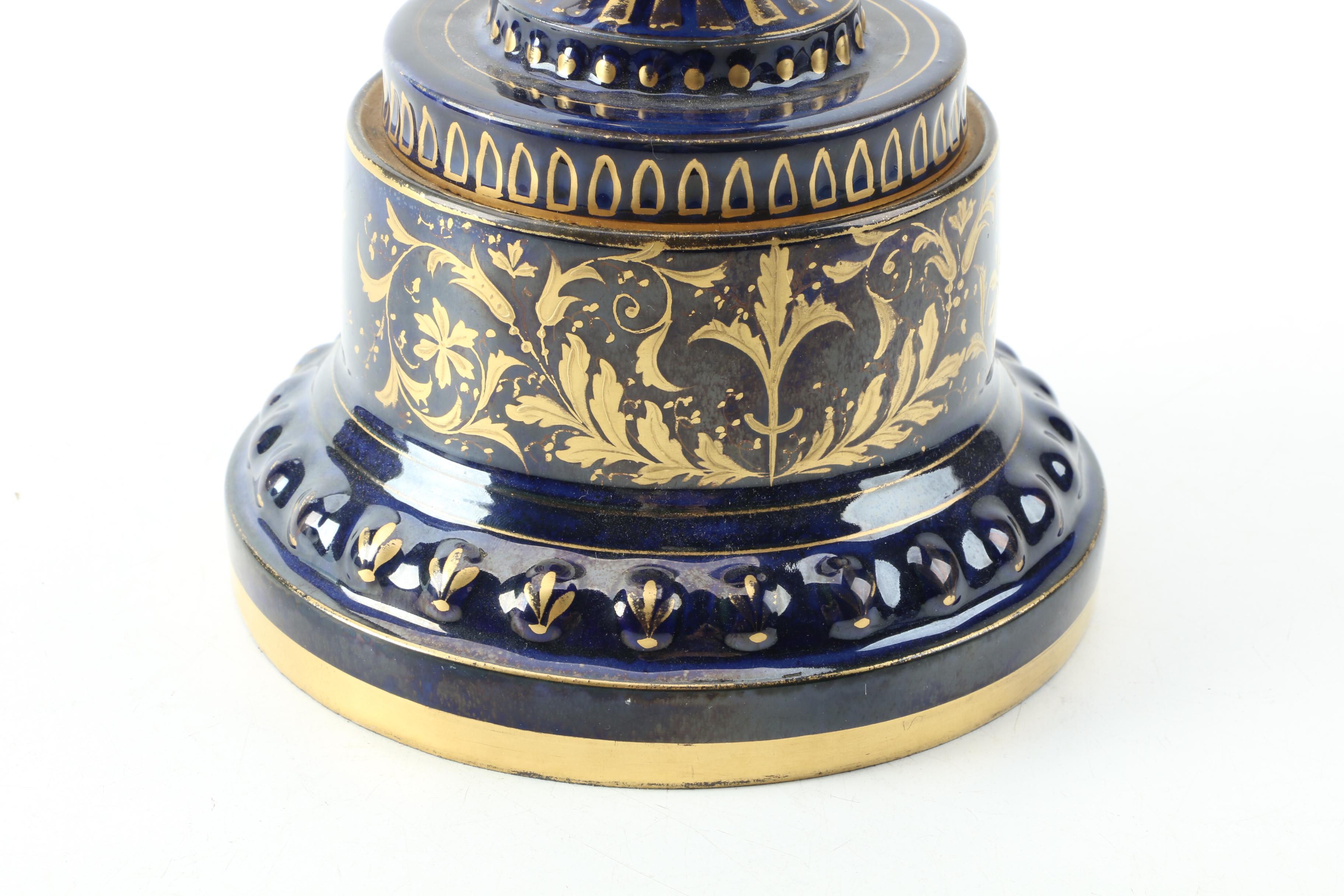 Ackermann and Fritze Royal Vienna Urns