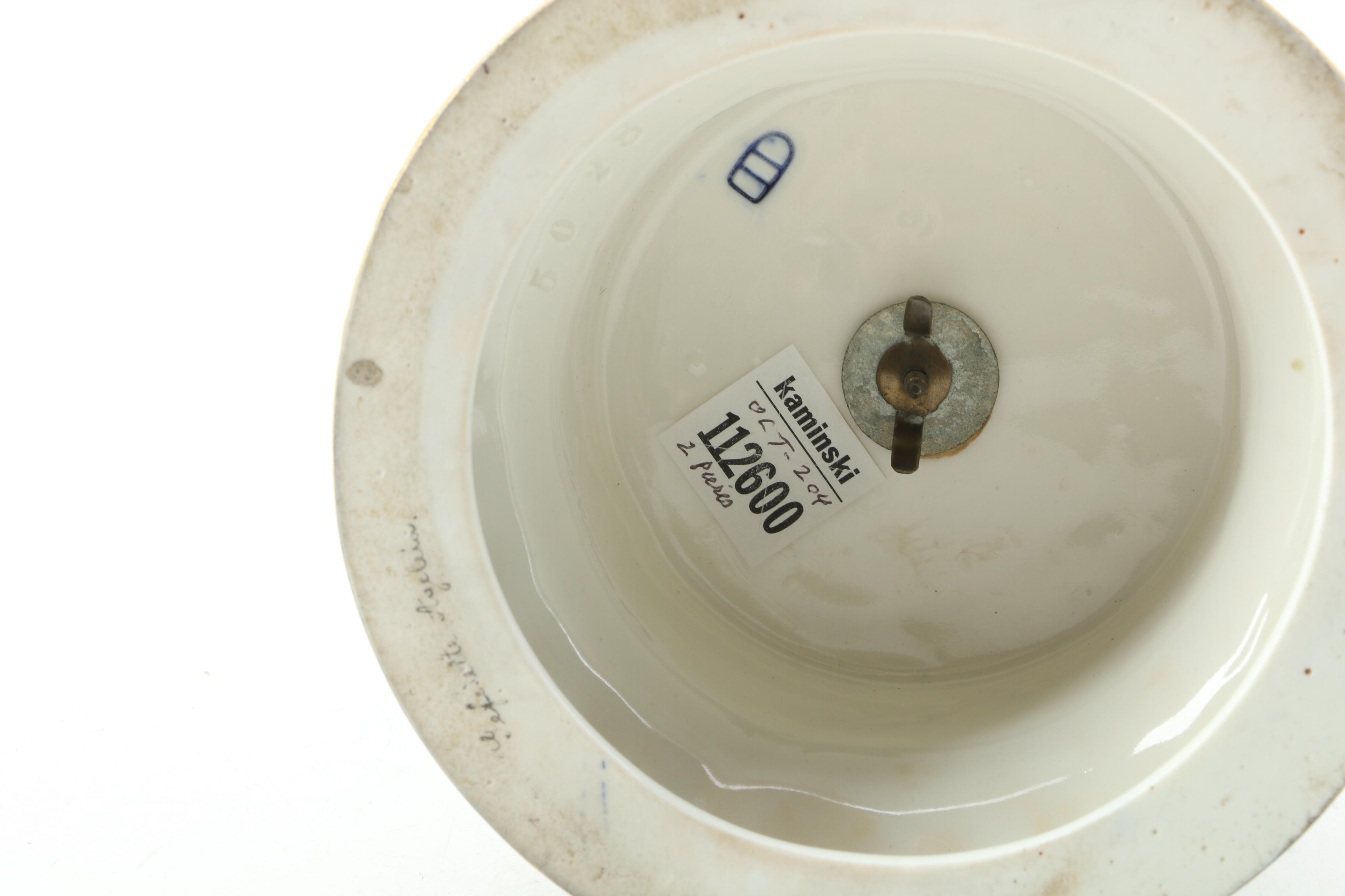 Ackermann and Fritze Royal Vienna Urns