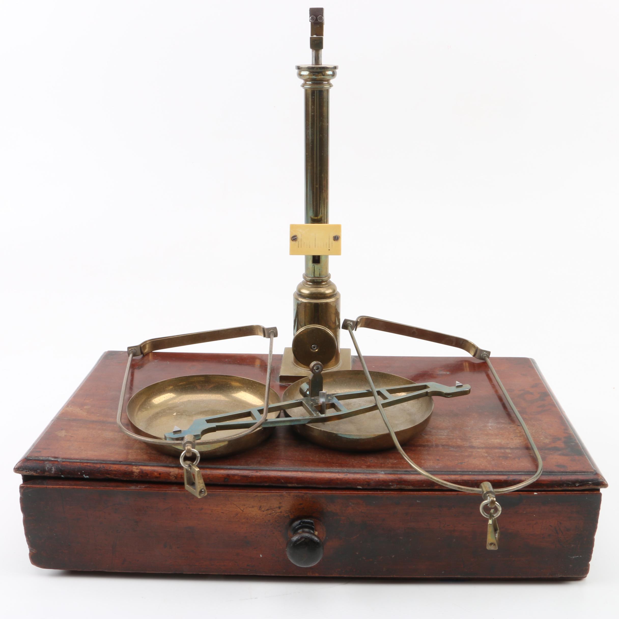 Equal Arm Balance Scale with Weights