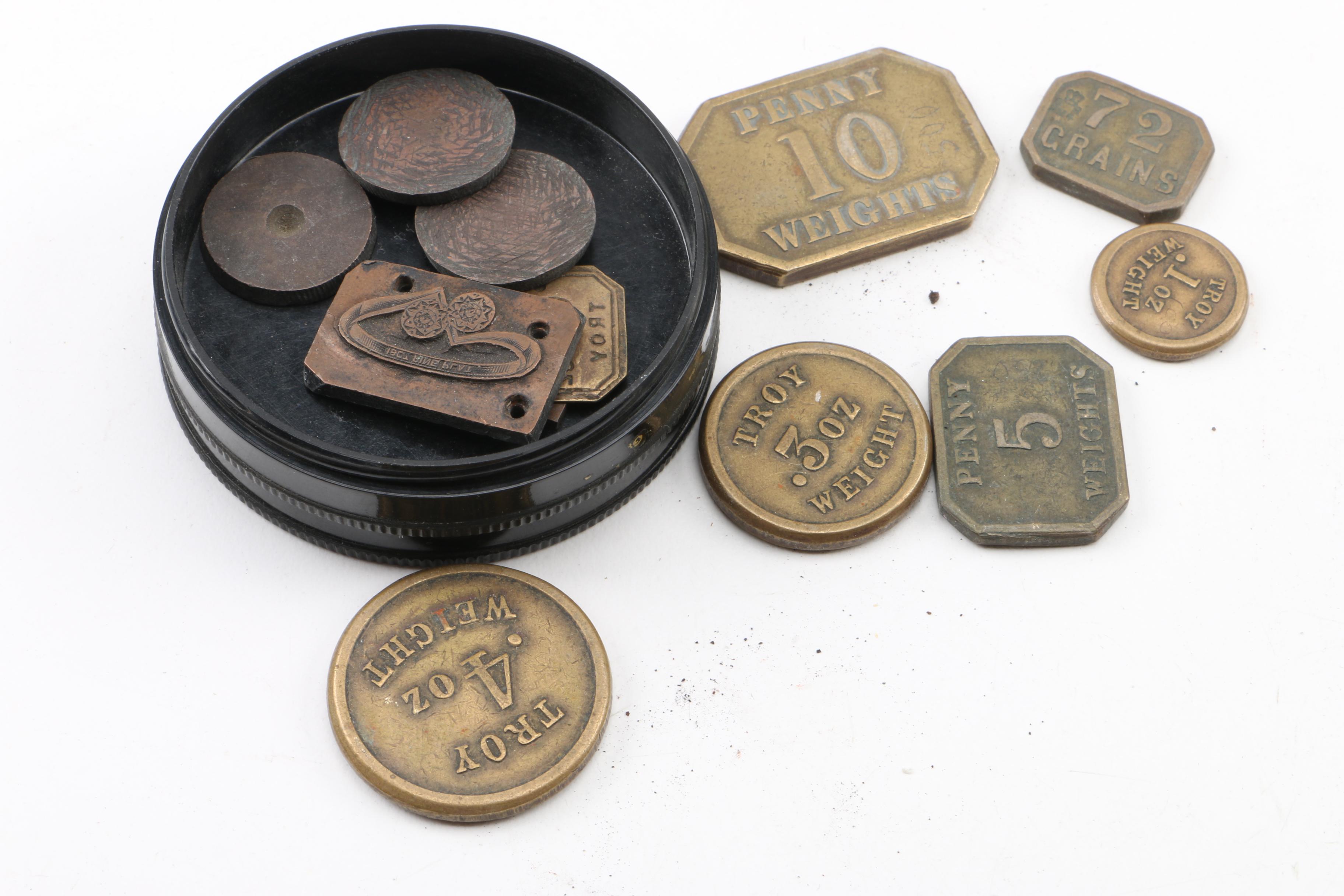 Equal Arm Balance Scale with Weights