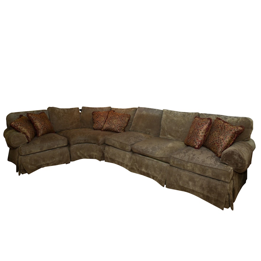Olive Sectional Sofa by Henredon
