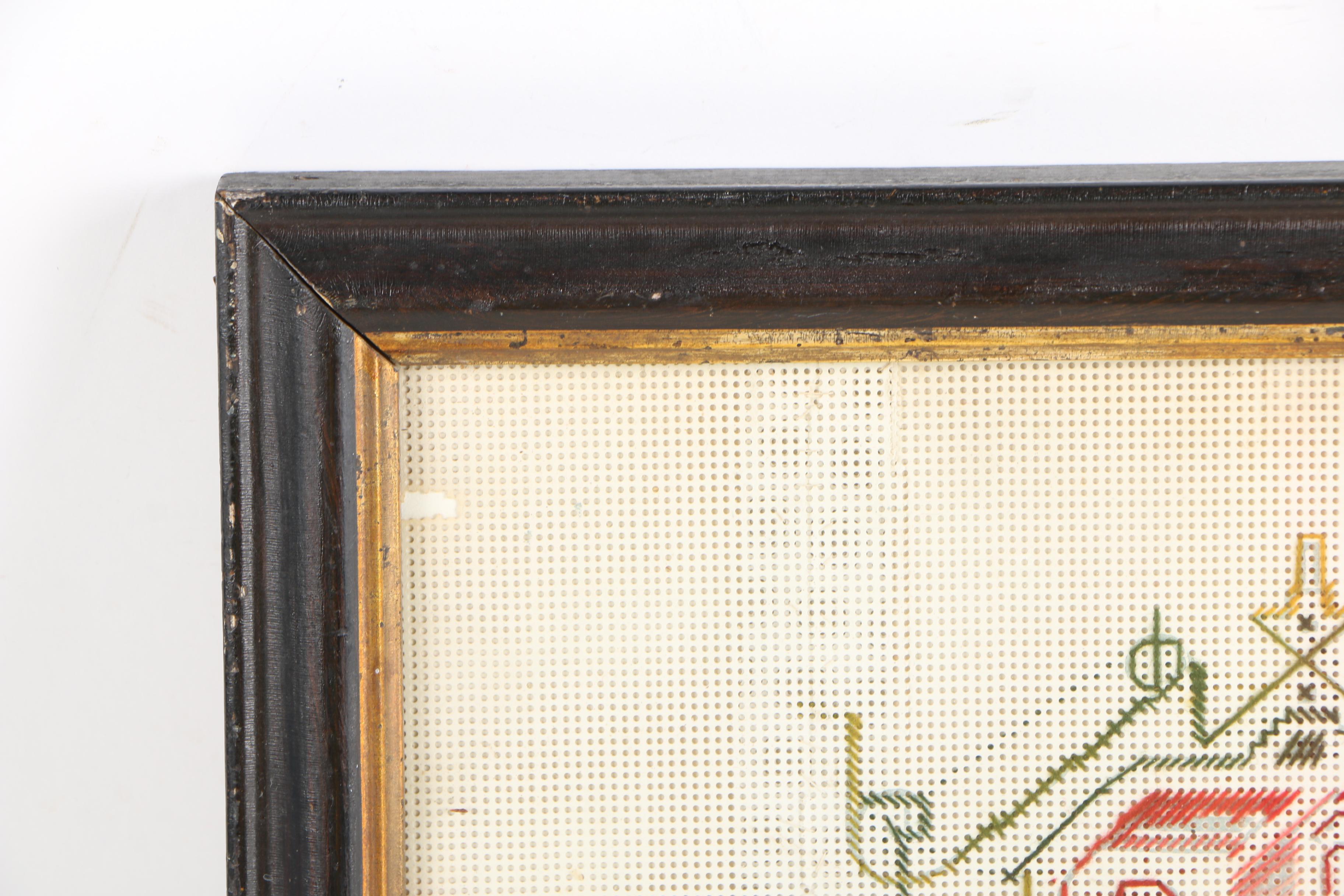 Cross-Stitch Embroidery "There is No Place Like Home"