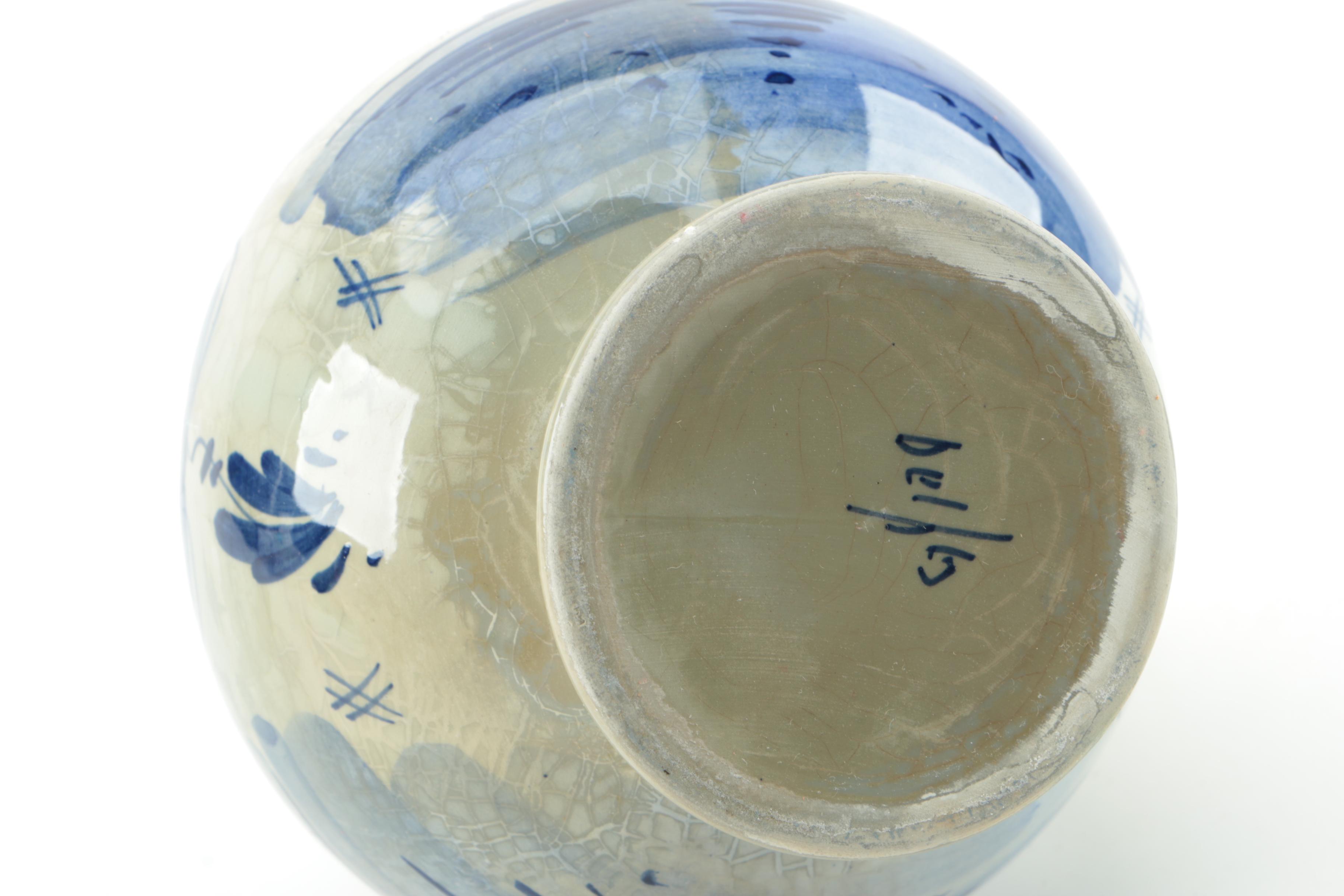 Delft Earthenware Jugs with Vintage Russian Collectible Plate