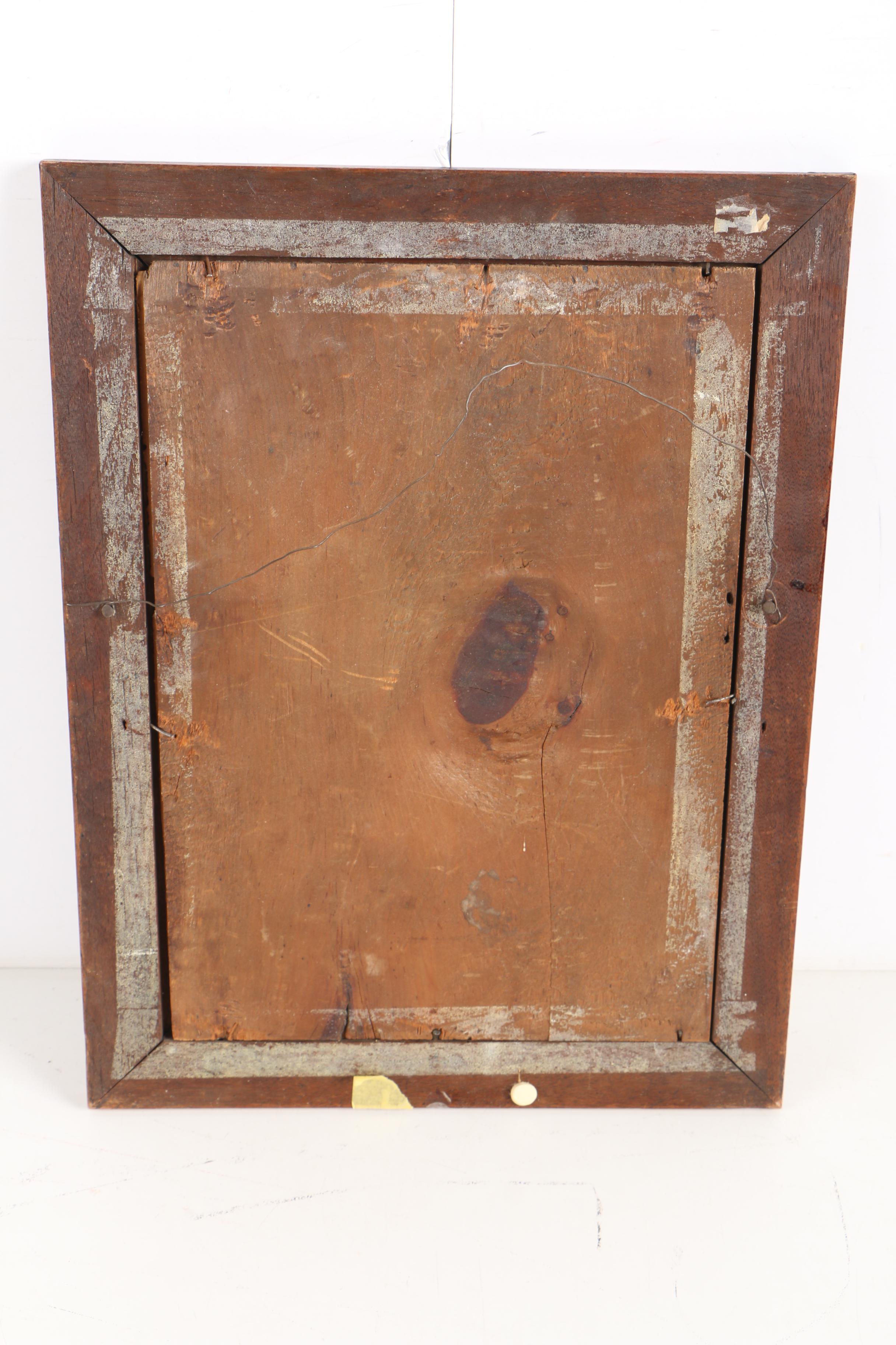 Hand-Colored Lithograph "The Evening Prayer"