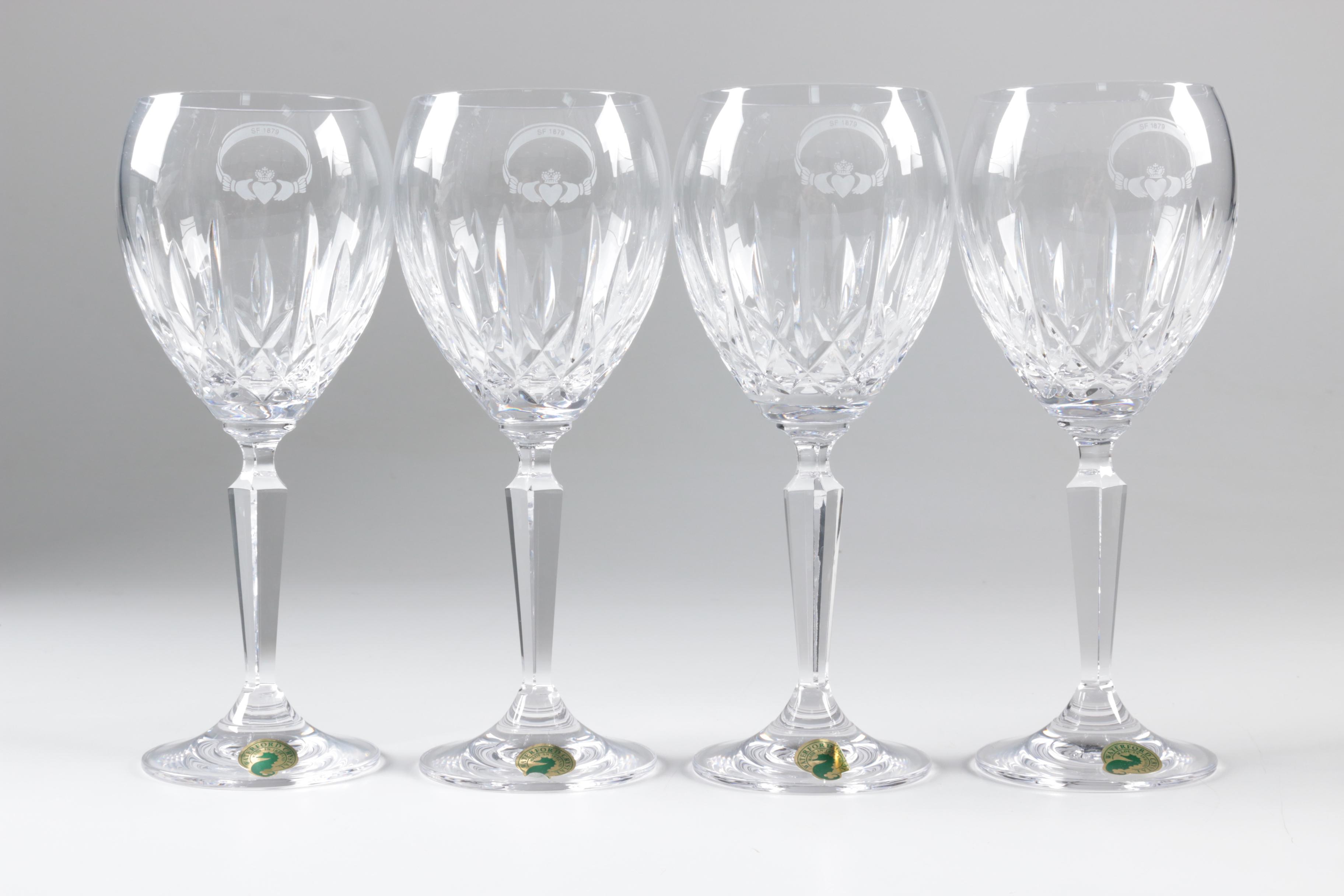 Waterford Crystal "Mourne" Water Goblets
