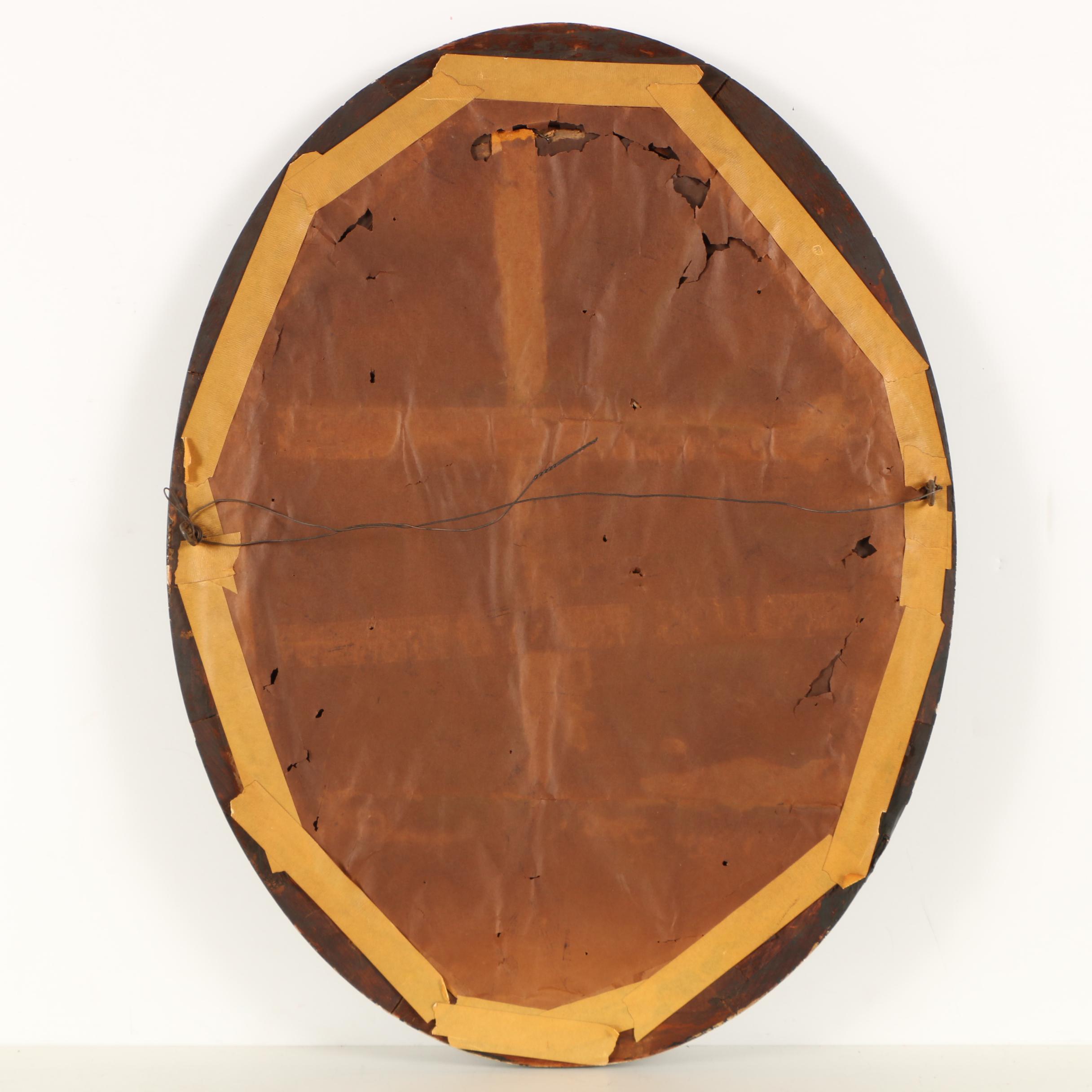 Antique Crayon Wedding Portrait