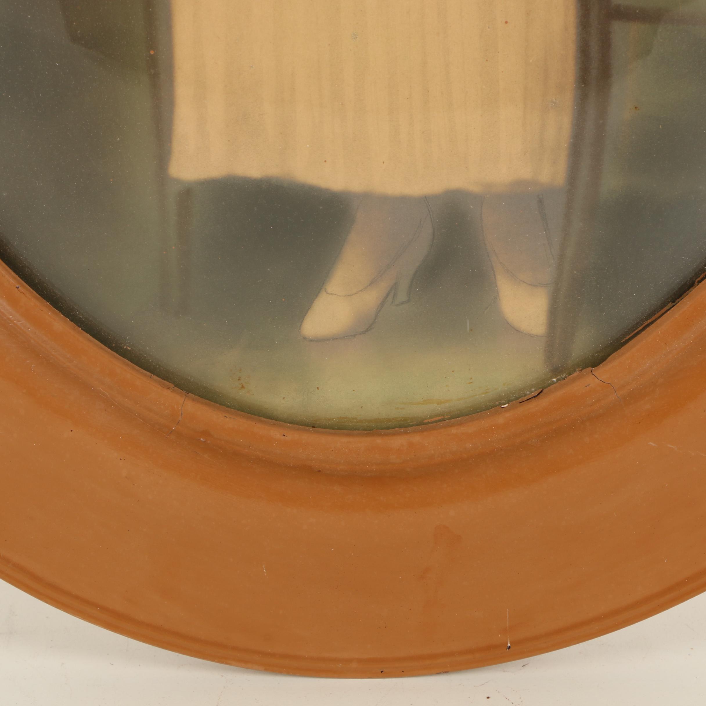 Antique 19th-Century Hand-Tinted Photographic Portrait