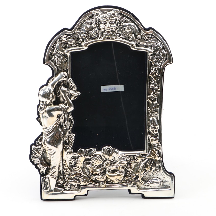 Italian Sterling Silver Art Nouveau Frame