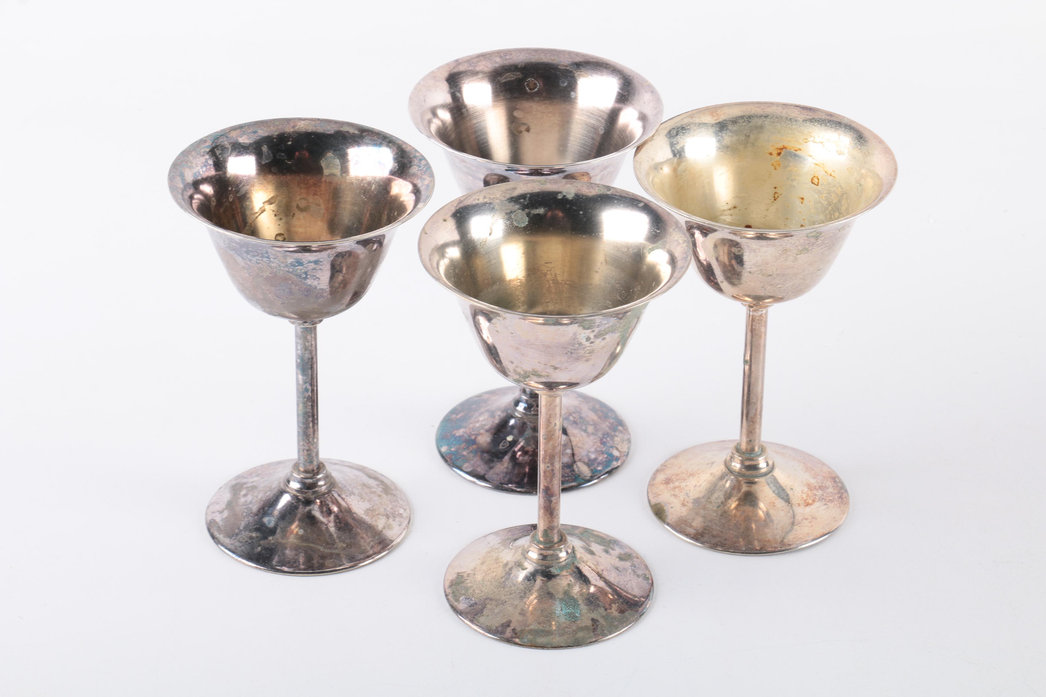 International Silver Co. "Chippendale" Bowl and Champagne Coupes
