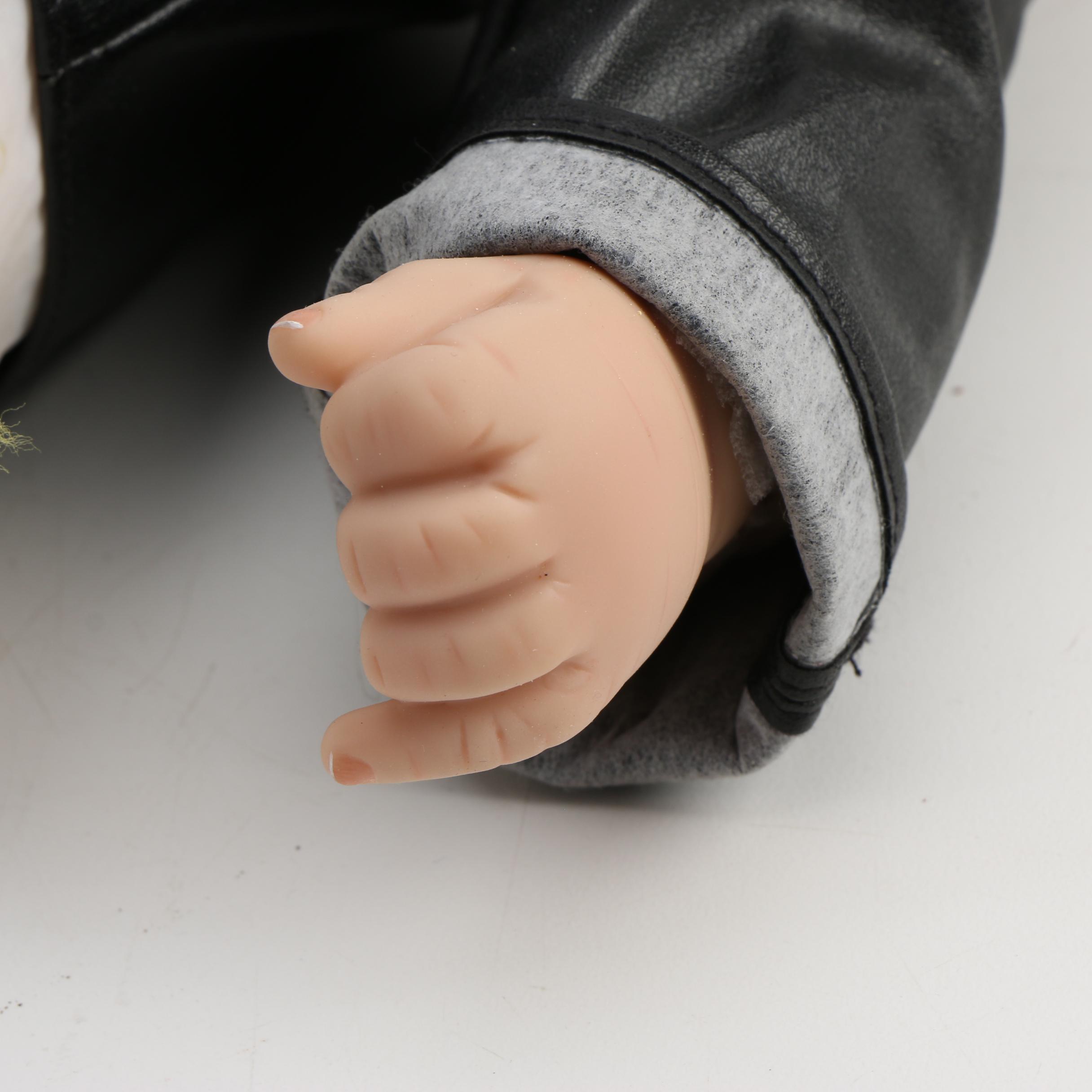 Ashton Drake "Joey, Born to Ride" Baby Doll by Tinneke