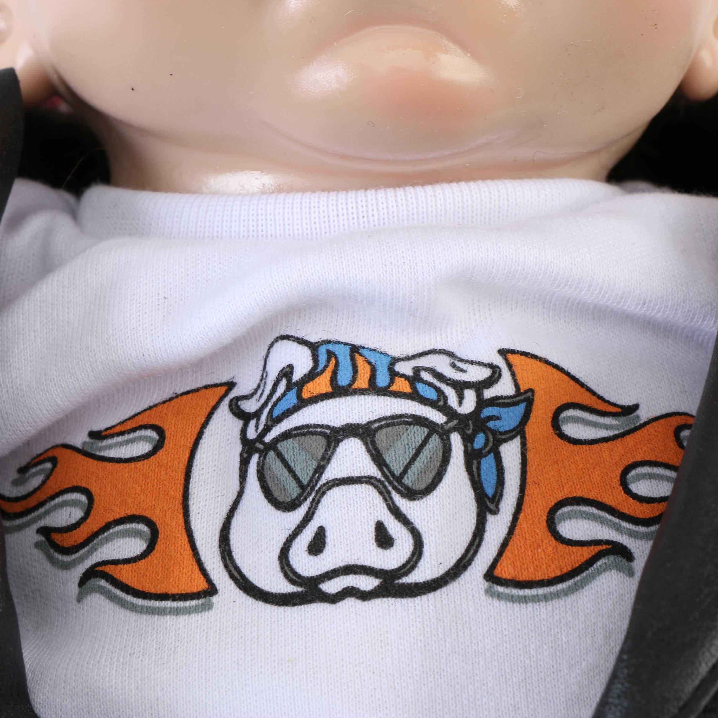 Ashton Drake "Joey, Born to Ride" Baby Doll by Tinneke