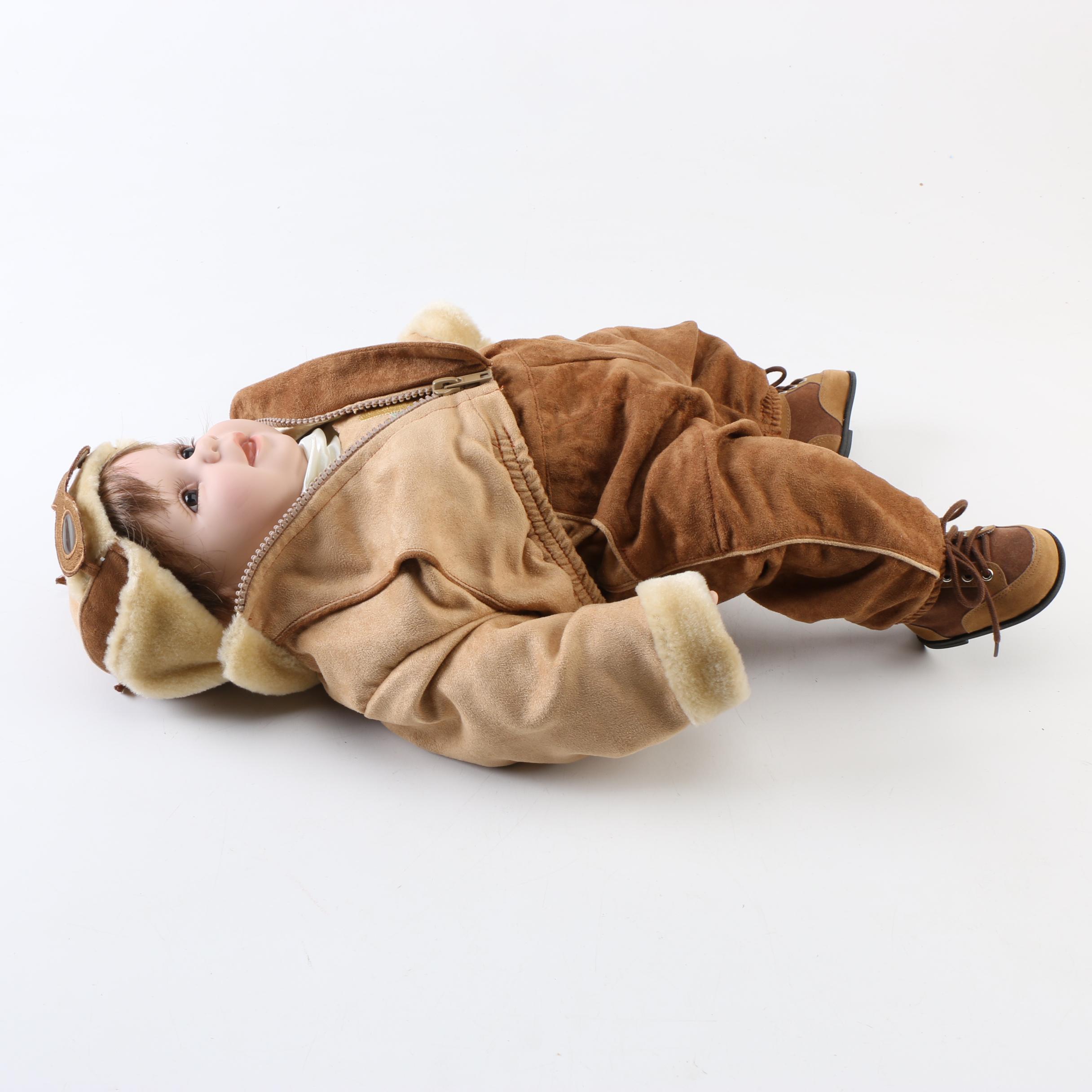 Ashton Drake "Joey, Born to Ride" Baby Doll by Tinneke