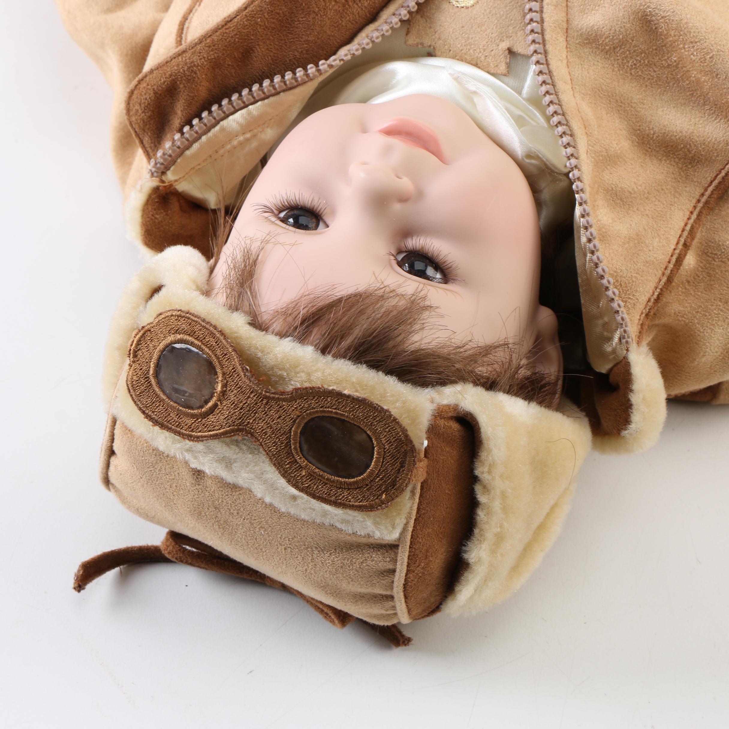 Ashton Drake "Joey, Born to Ride" Baby Doll by Tinneke