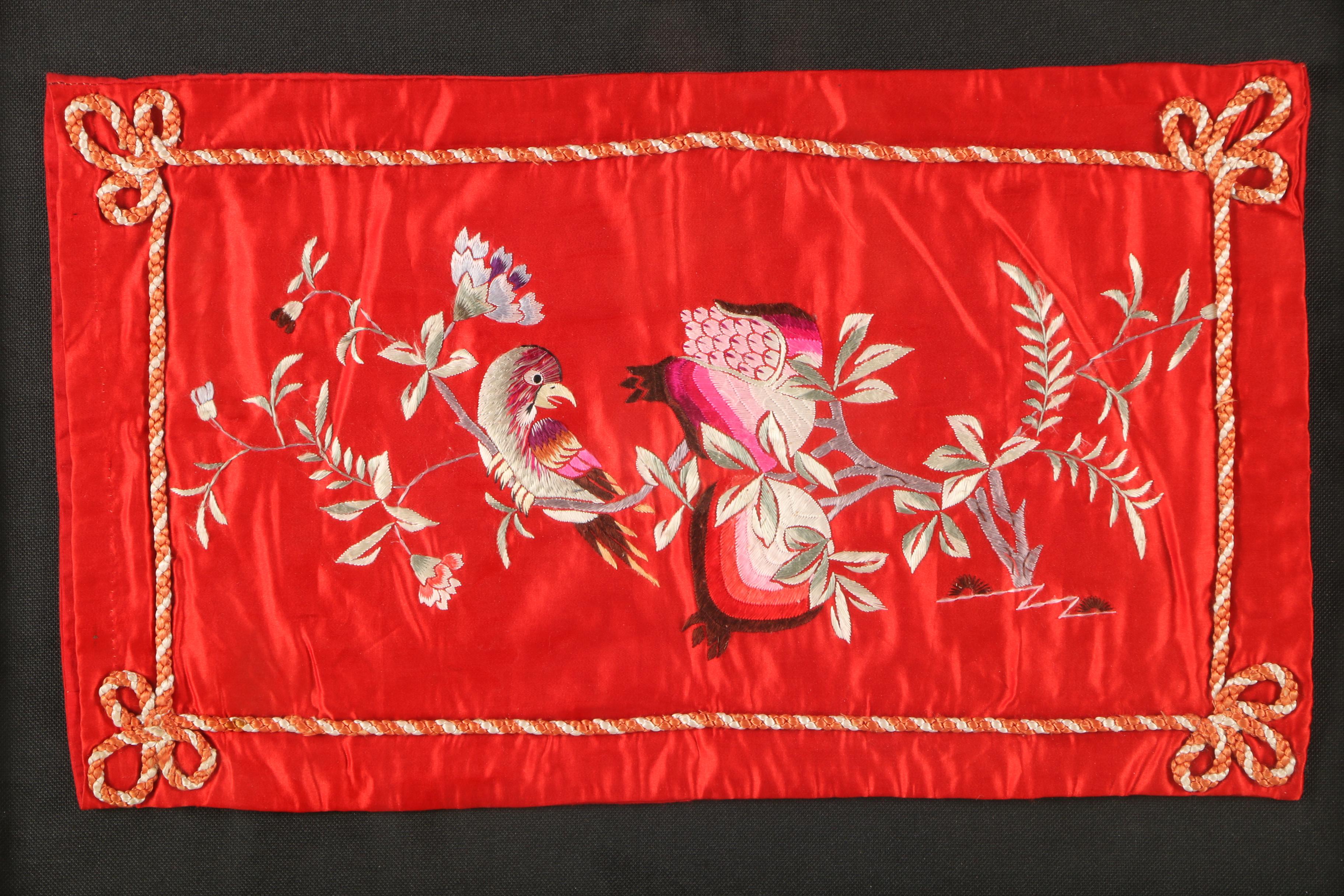 Chinese Silk Embroideries of Birds and Flowers