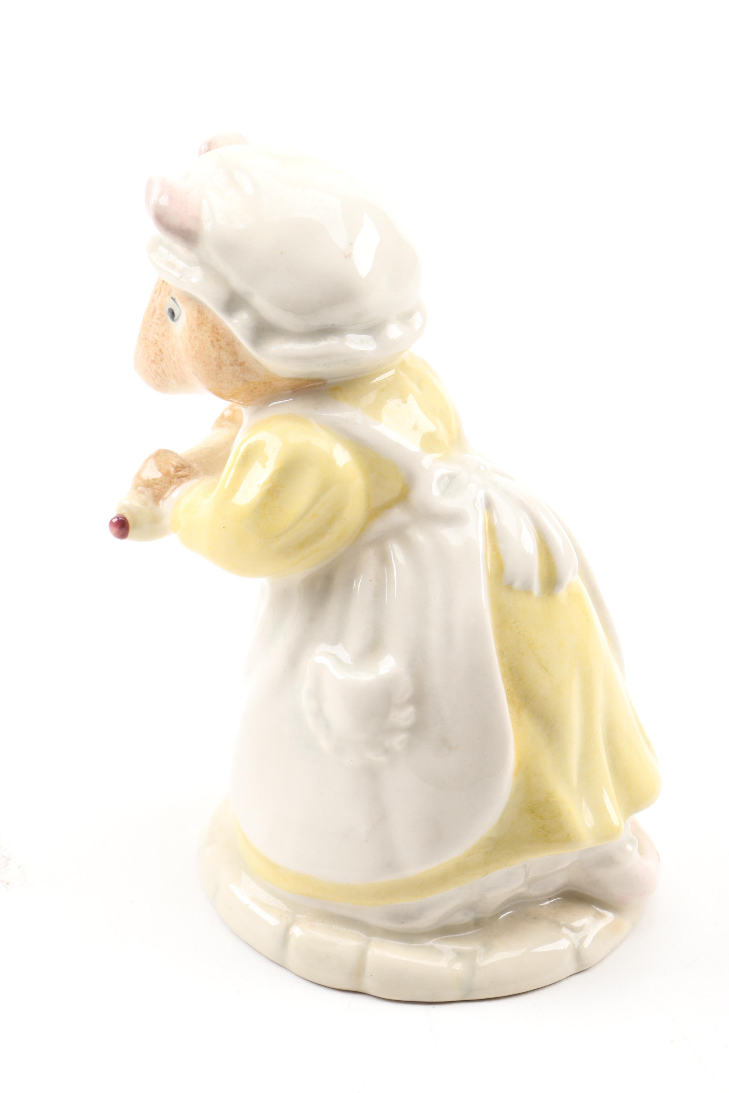 Royal Doulton Beatrix Potter Figurines, Including Mrs. Crustybread and Conker