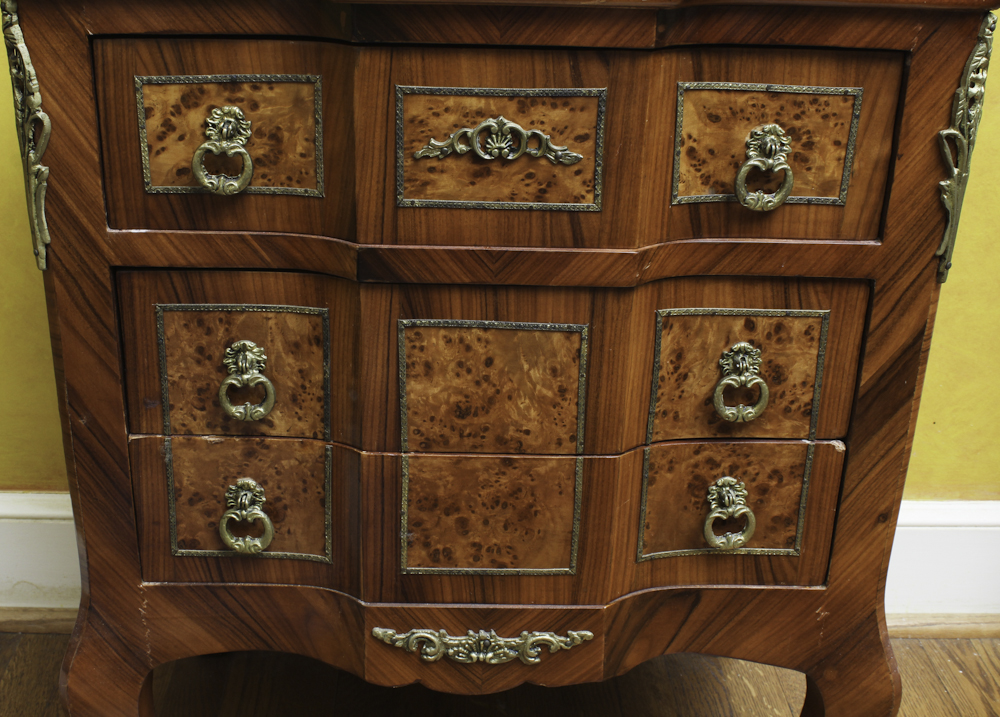 Vintage Louis XV Style Petite Commode