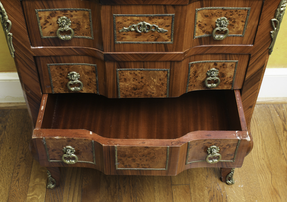 Vintage Louis XV Style Petite Commode