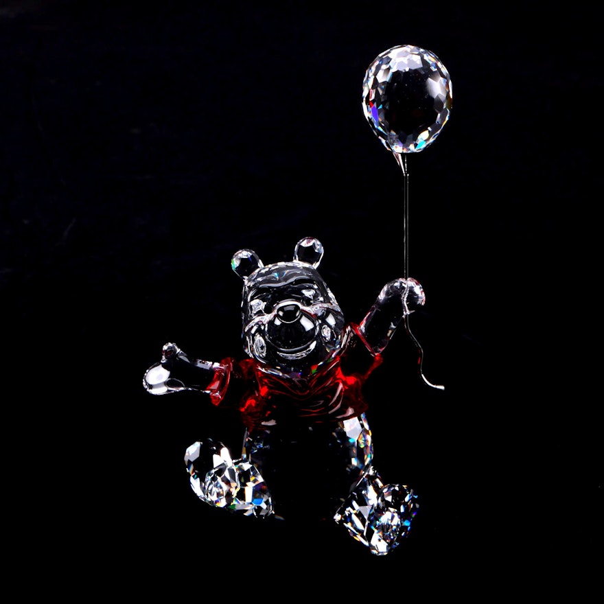 Swarovski Crystal Winnie the Pooh Character Figurine