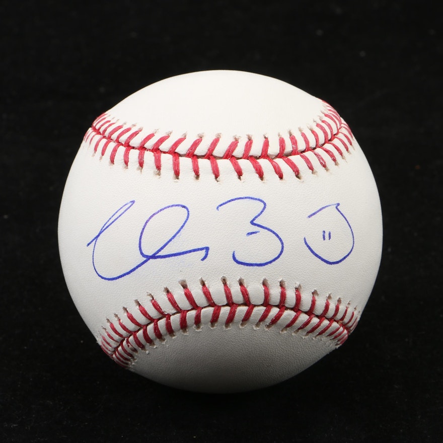 Clay Buchholz Autographed Baseball