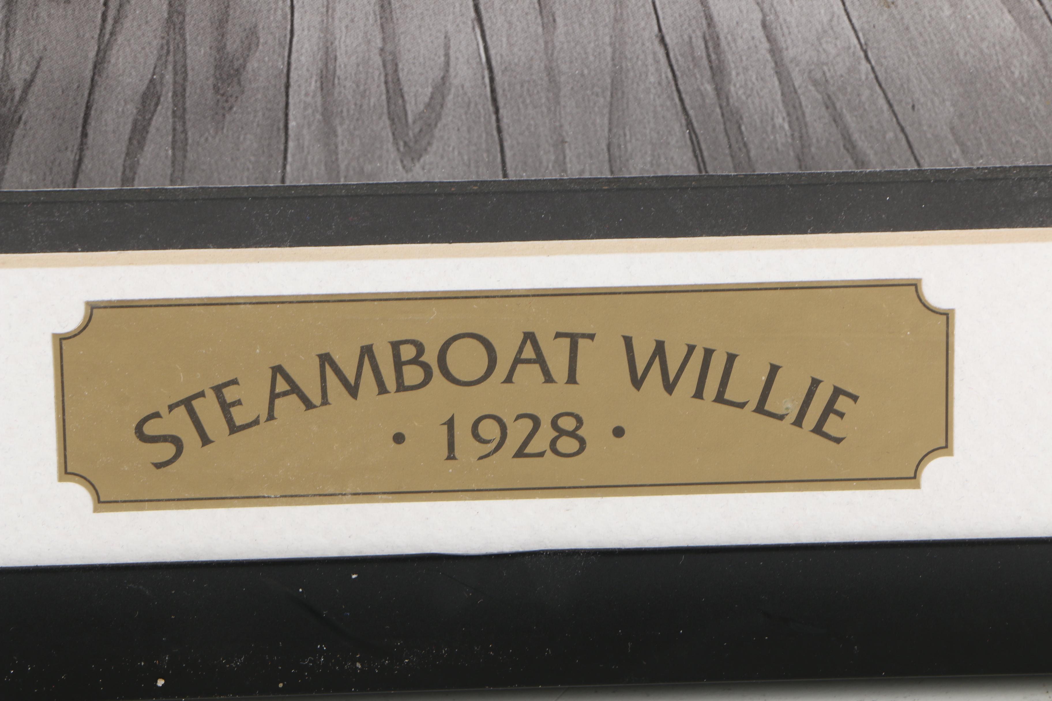 Animated Animations Moving Sericel "Steamboat Willie 1928"