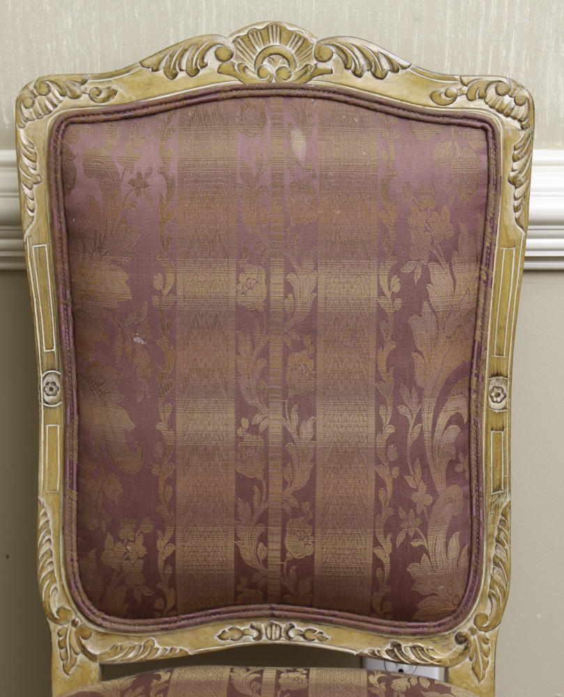 Set of Louis XV Style Upholstered Chairs