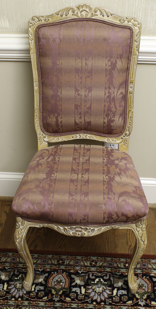 Set of Louis XV Style Upholstered Chairs