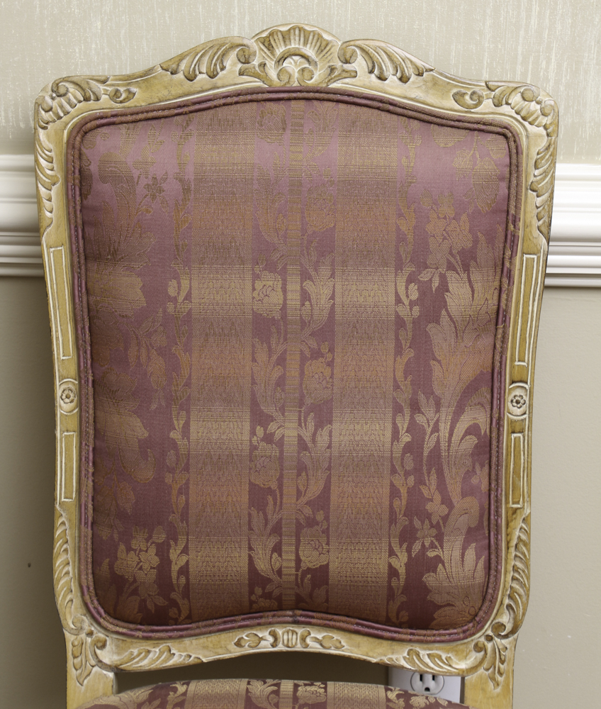 Set of Louis XV Style Upholstered Chairs