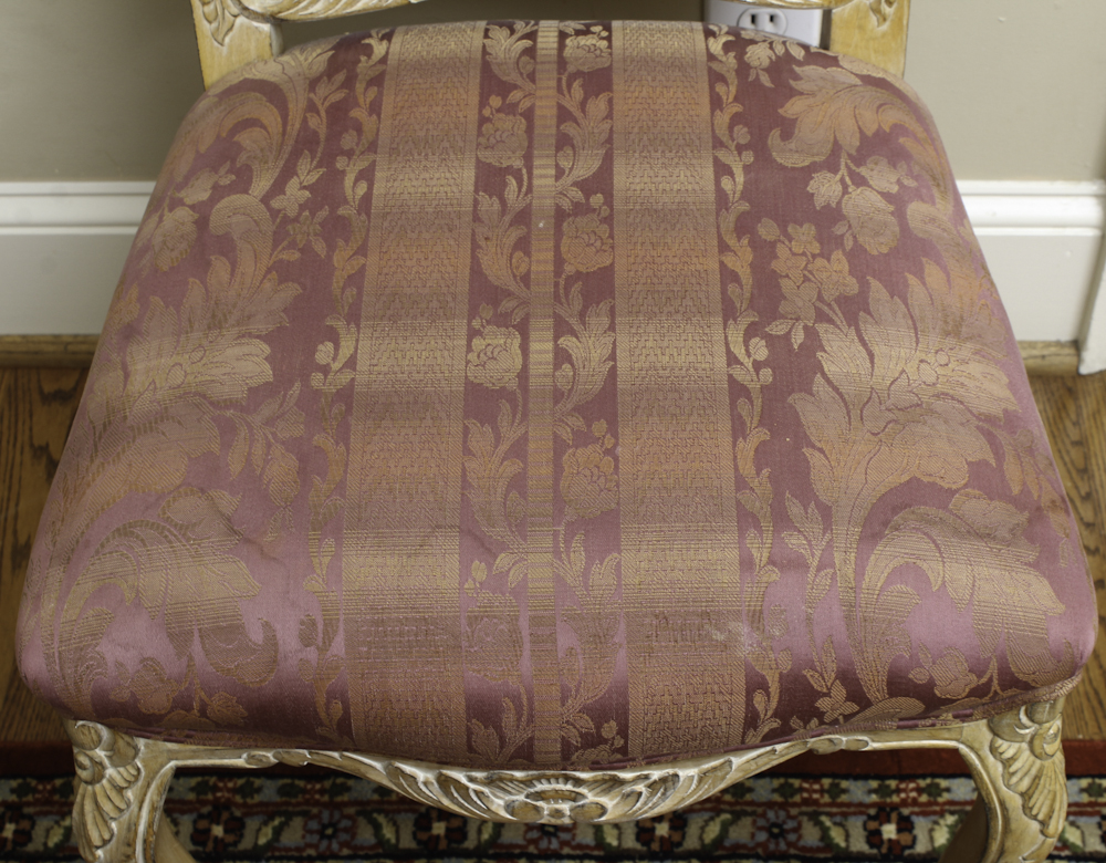 Set of Louis XV Style Upholstered Chairs