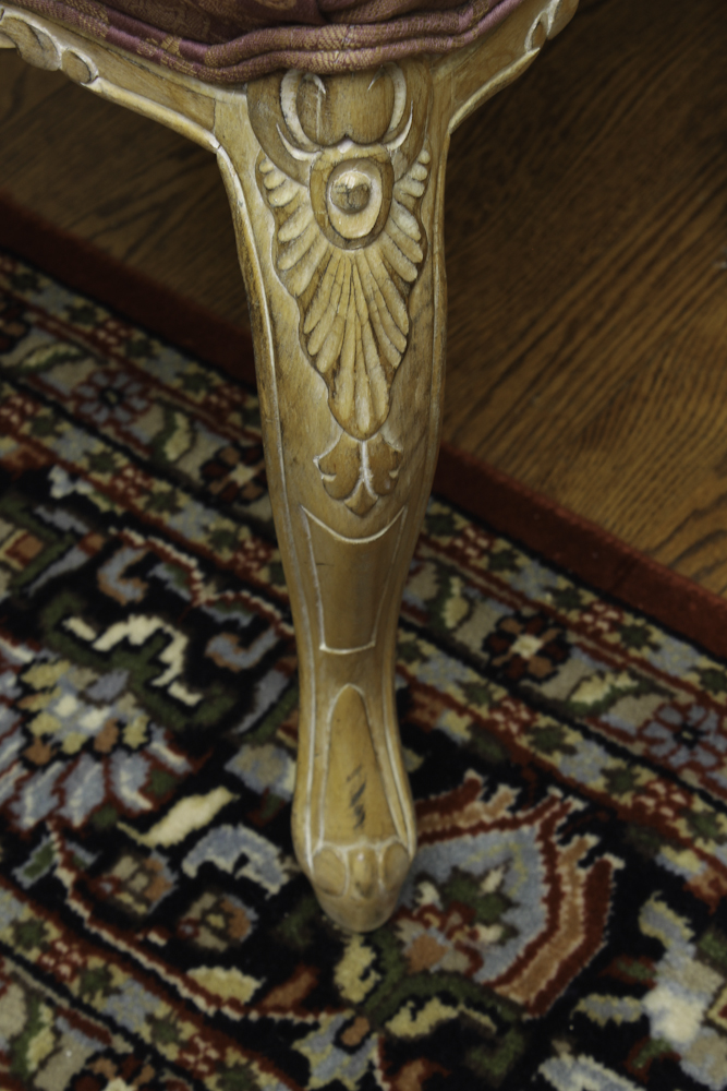 Set of Louis XV Style Upholstered Chairs