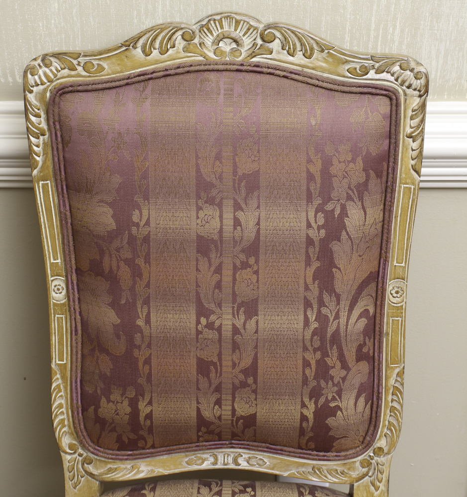 Set of Louis XV Style Upholstered Chairs