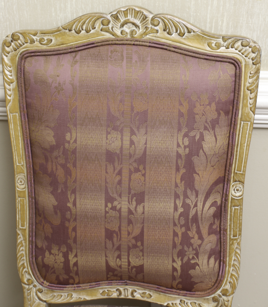 Set of Louis XV Style Upholstered Chairs