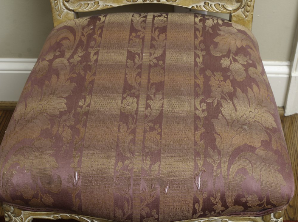 Set of Louis XV Style Upholstered Chairs