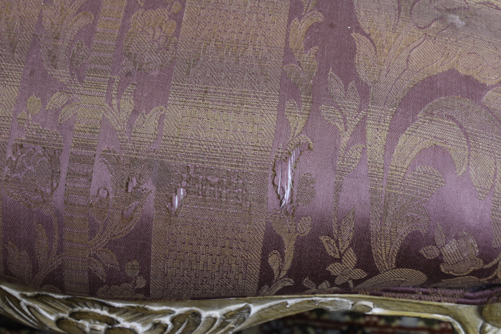 Set of Louis XV Style Upholstered Chairs