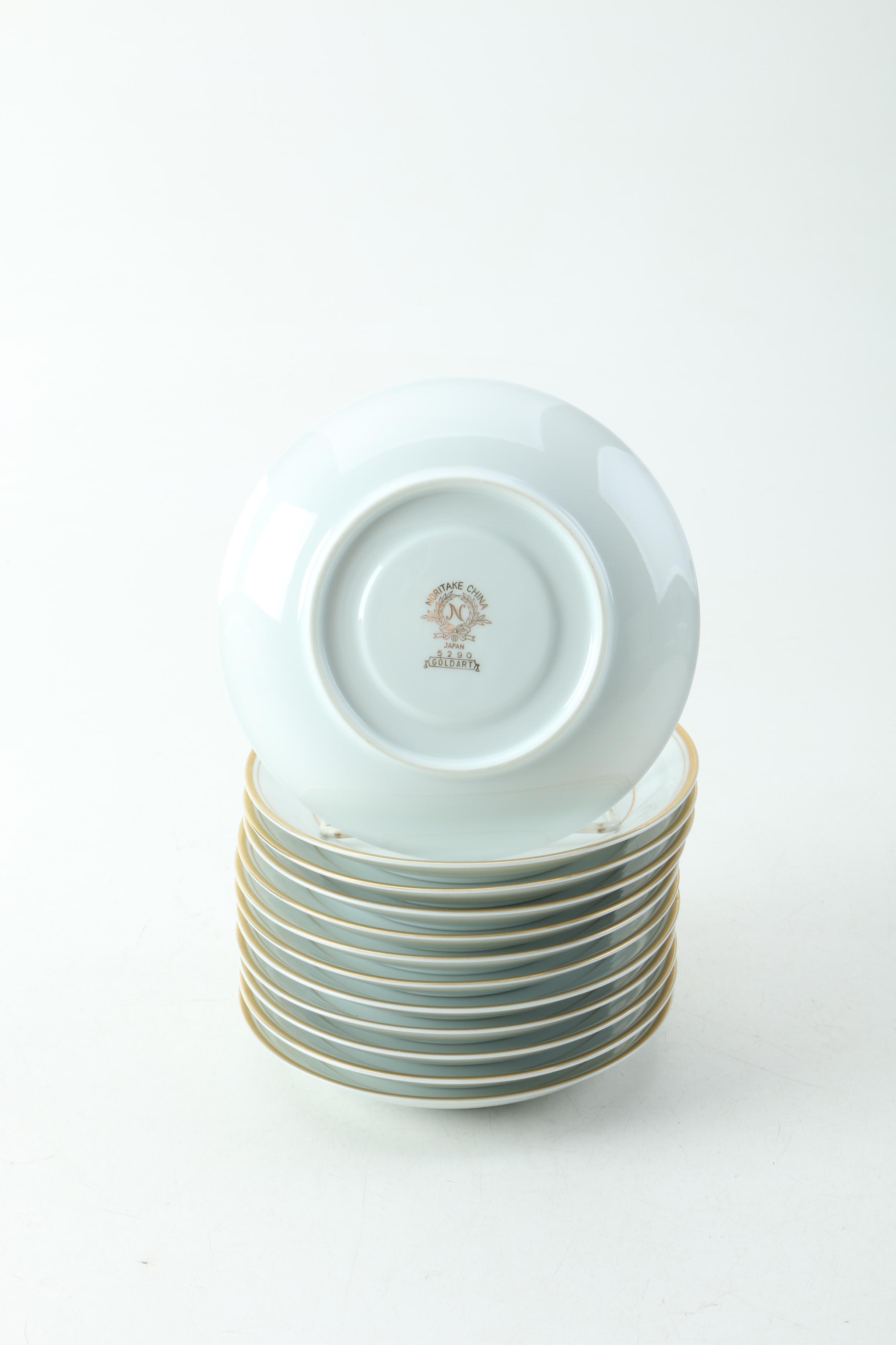 Noritake "Goldart" Porcelain Dinnerware