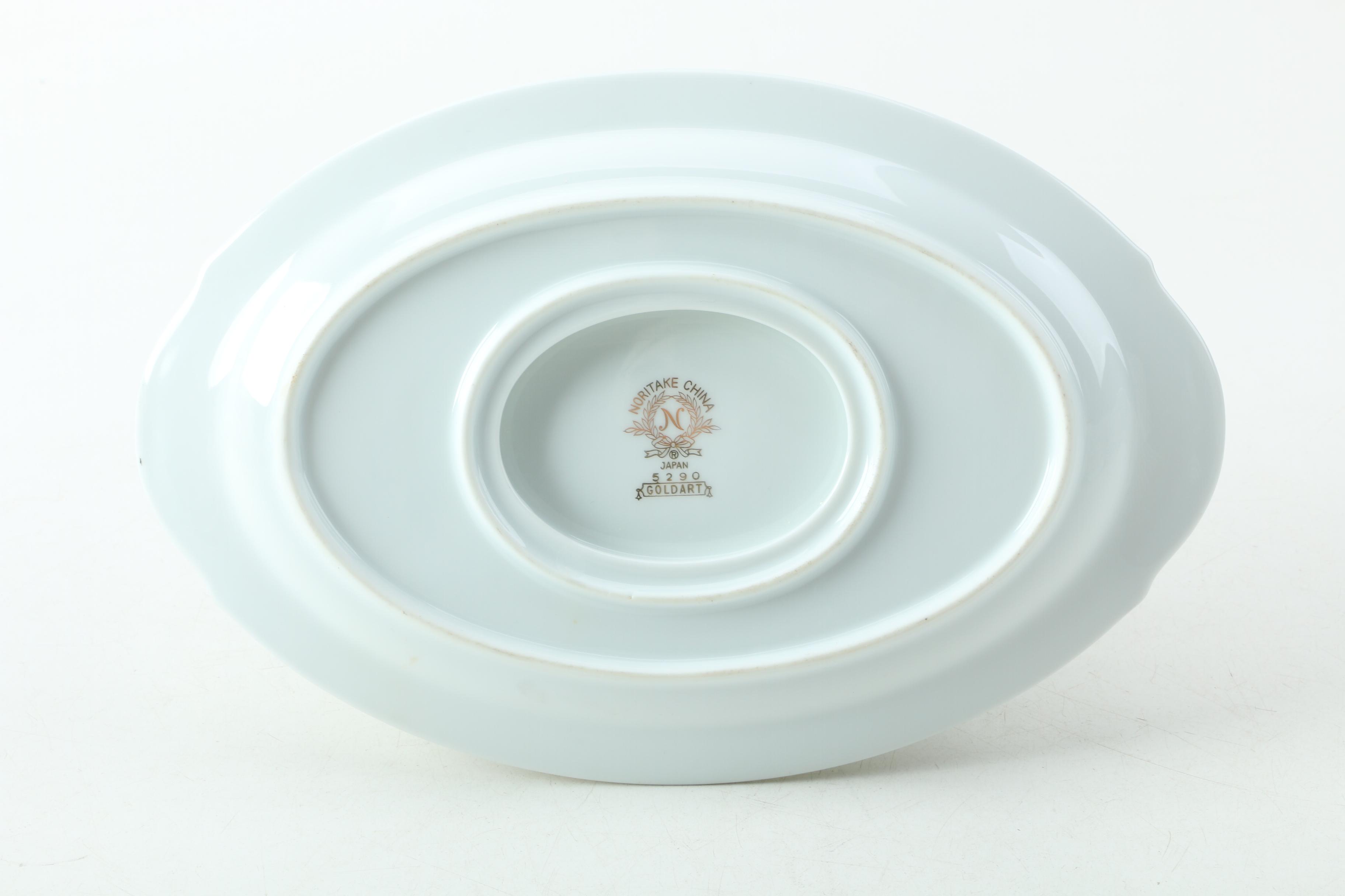 Noritake "Goldart" Porcelain Dinnerware