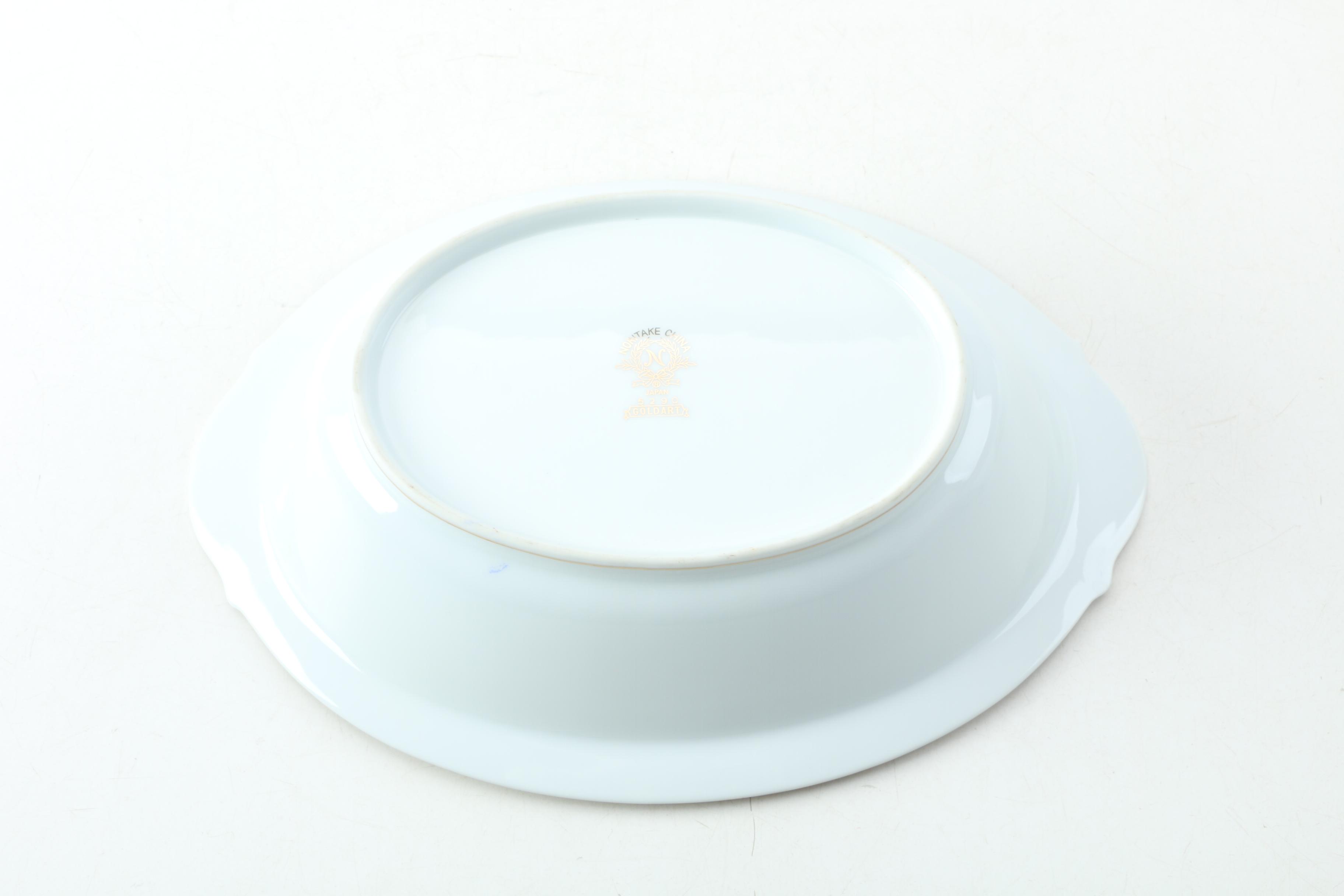 Noritake "Goldart" Porcelain Dinnerware