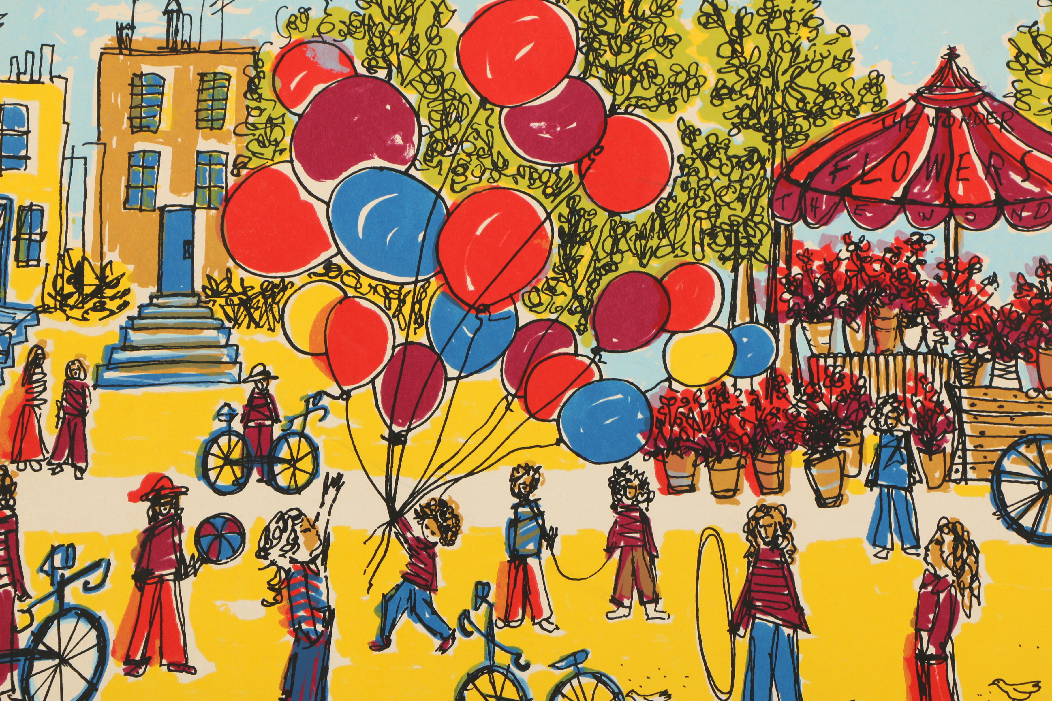 Leonard Bergman Serigraph