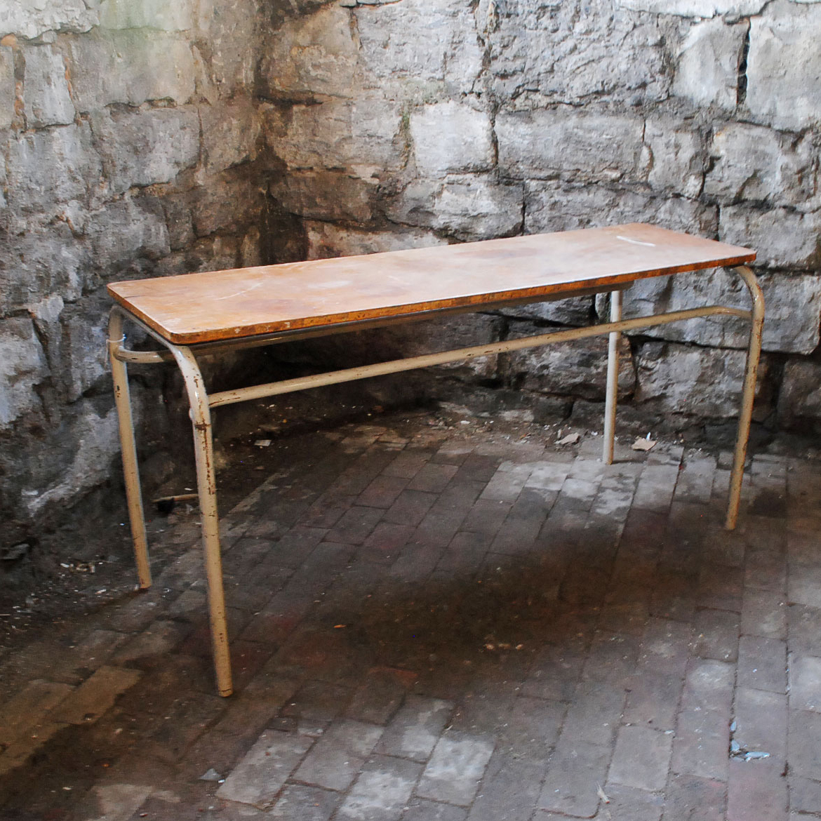 Vintage French School Table