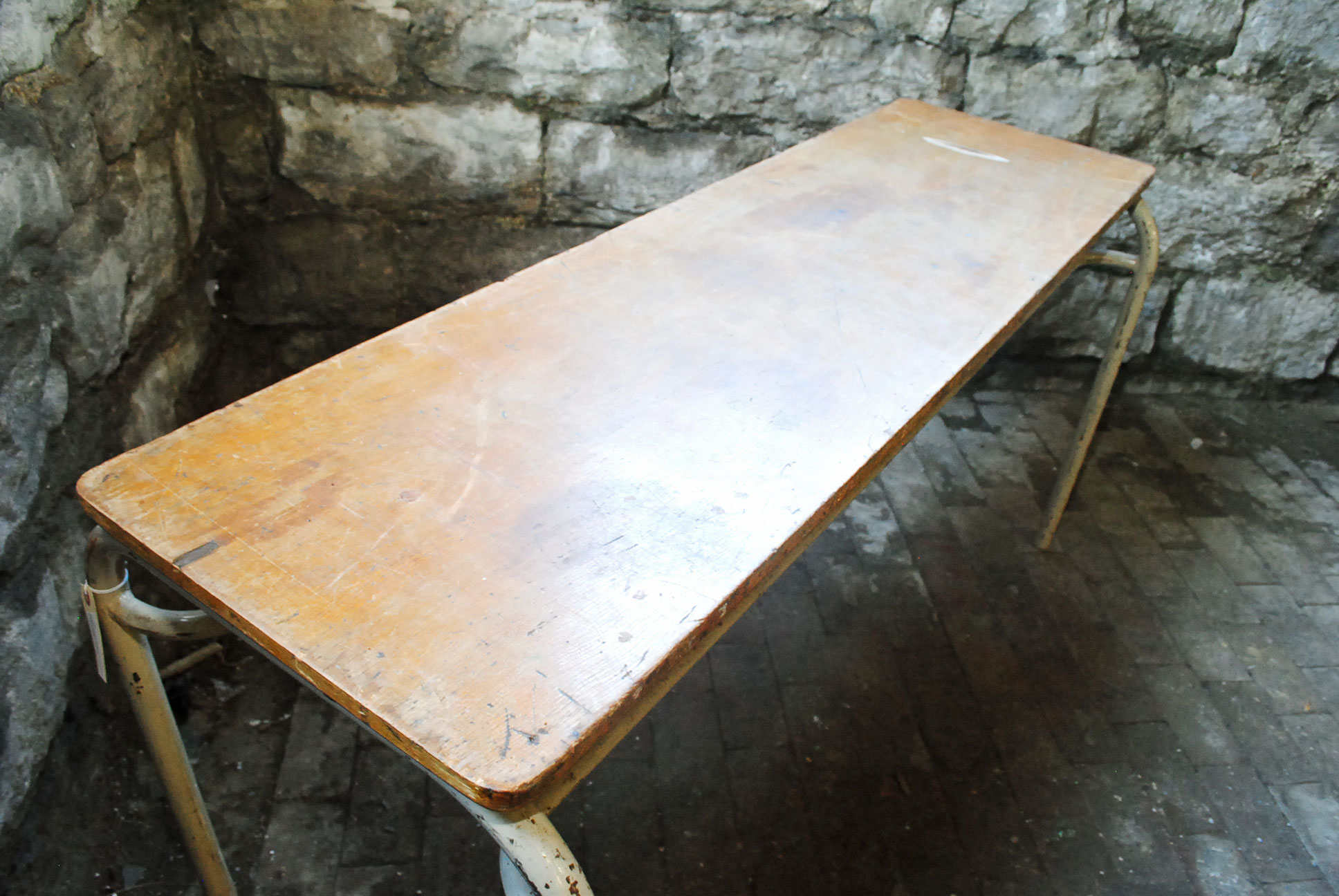 Vintage French School Table