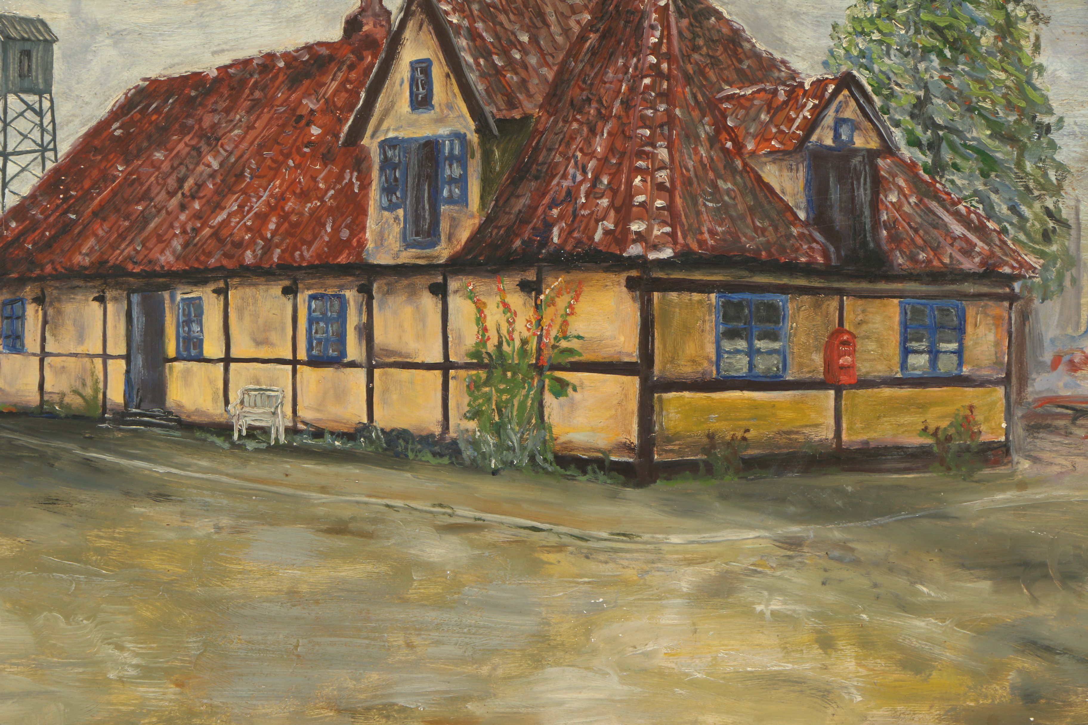 F. Anderson Oil Painting