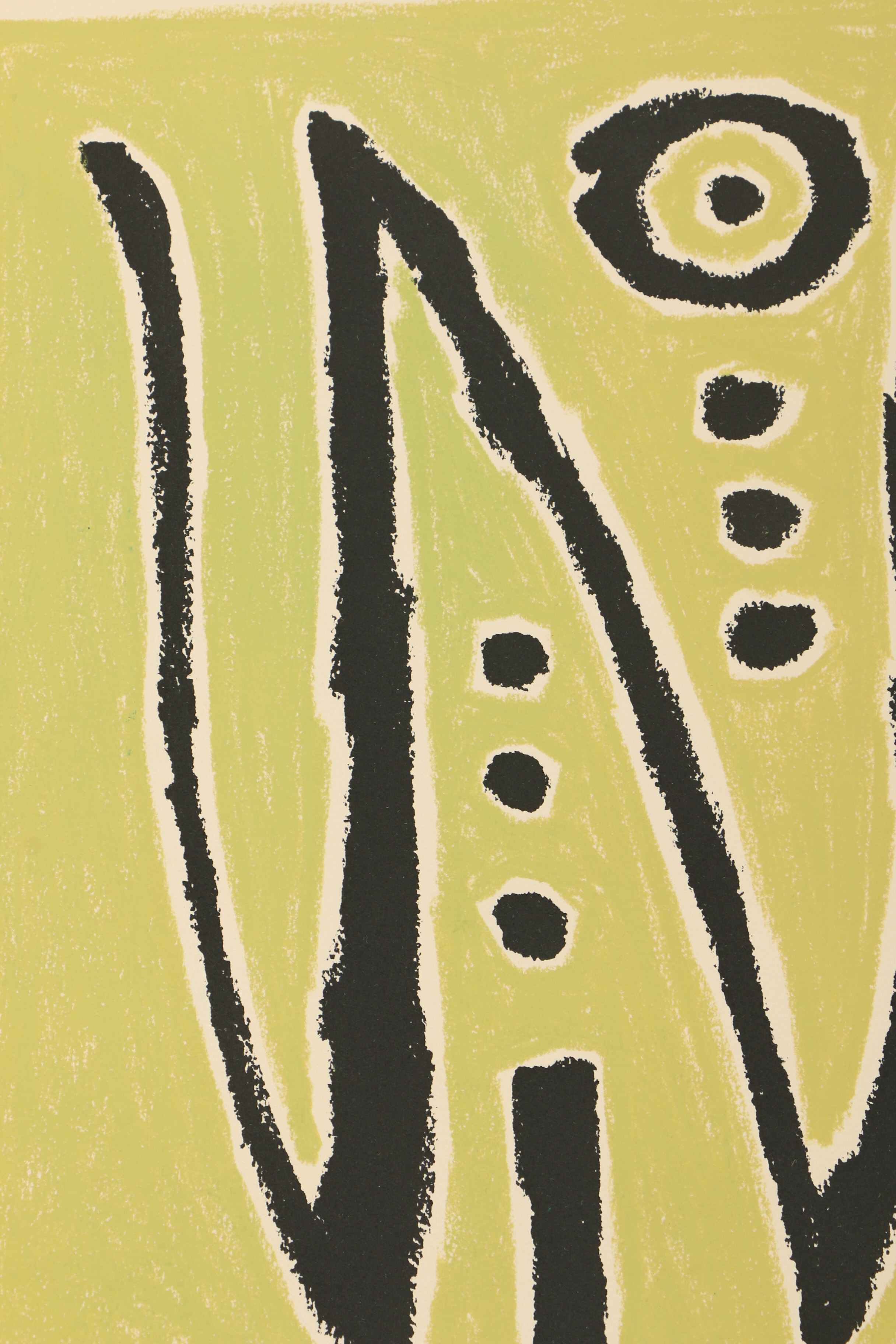 Four Abstract Mixed Media Drawings