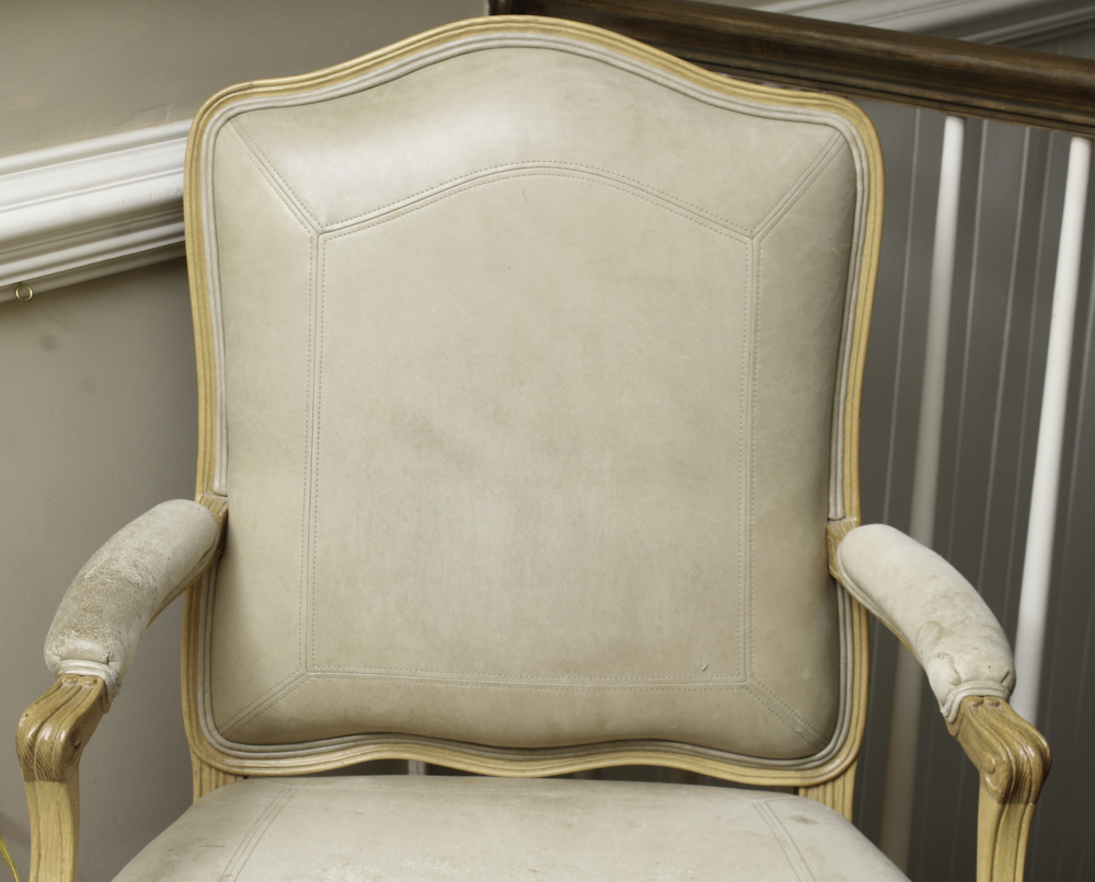 Louis XV Style Carved Beech Armchair