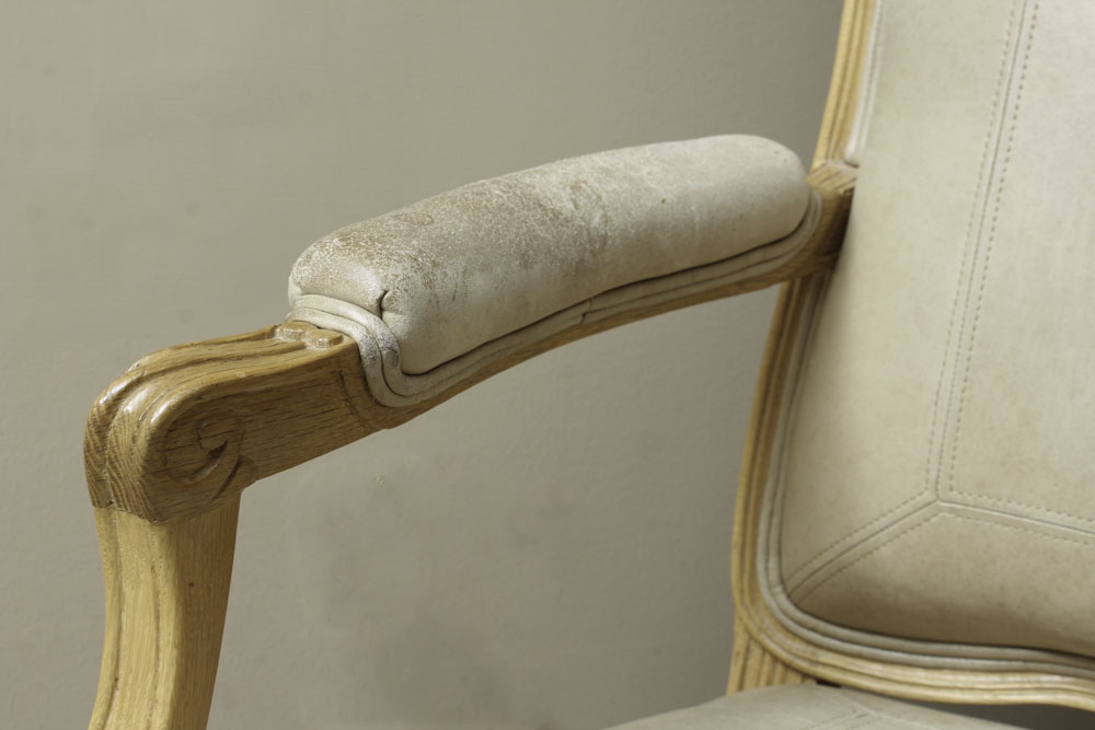 Louis XV Style Carved Beech Armchair