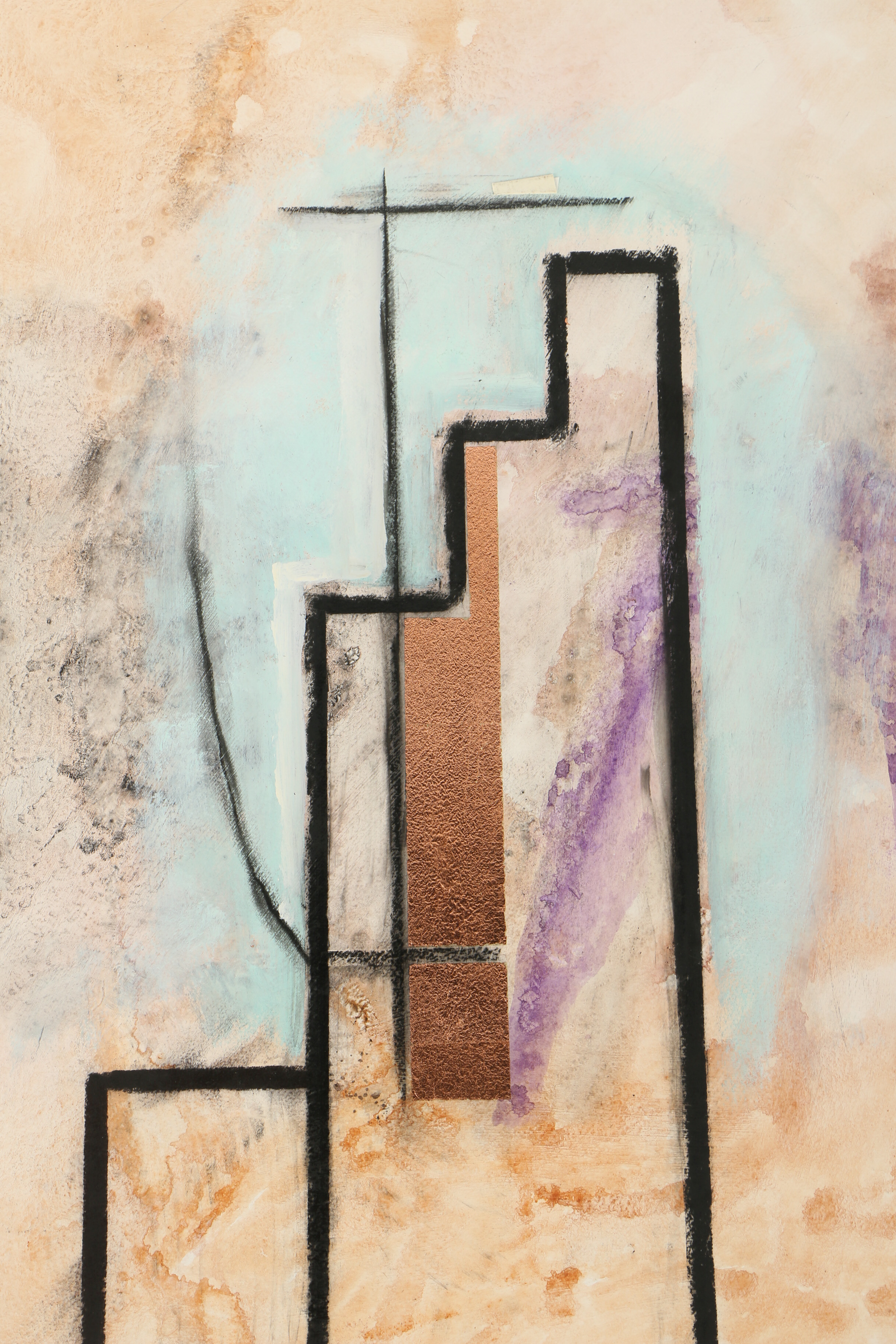 20th Century Mixed Media Artwork